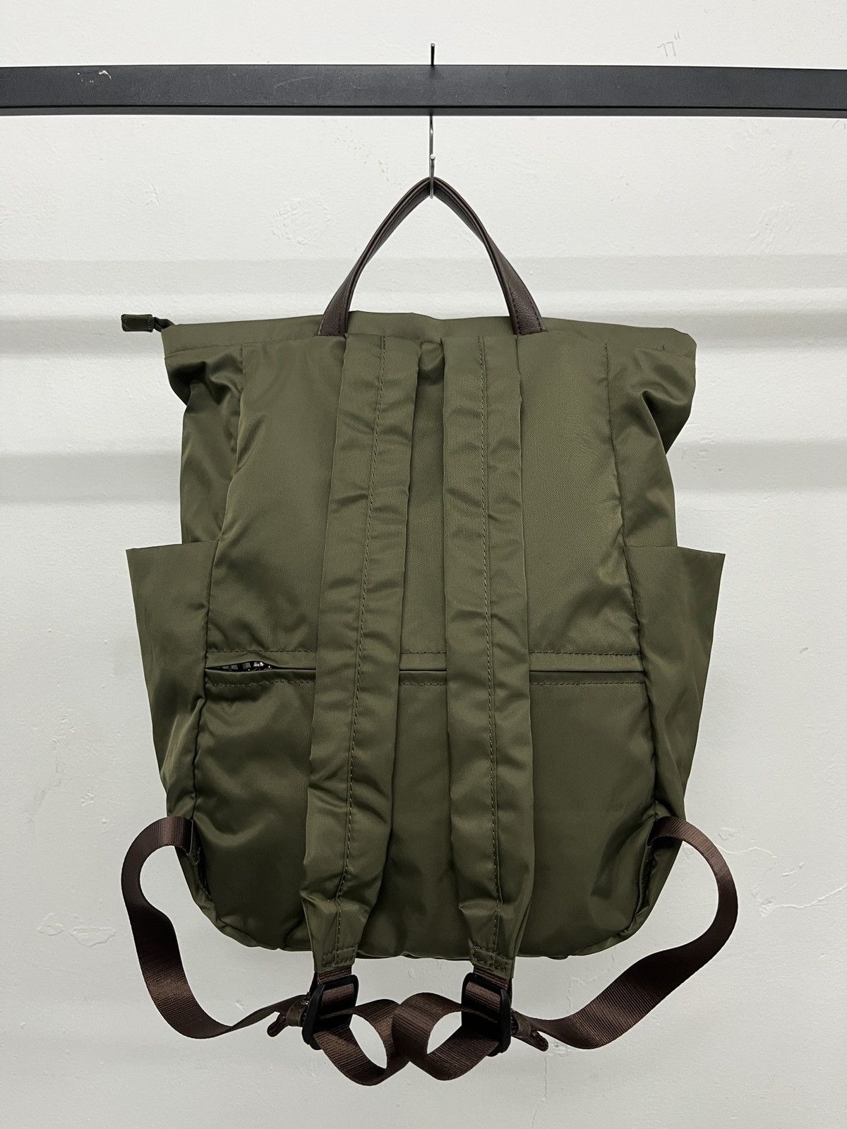 Yohji Yamamoto 2000s Y'saccs Yohji Yamamoto Nylon Backpack Re Nylon Style Size ONE SIZE - 2 Thumbnail
