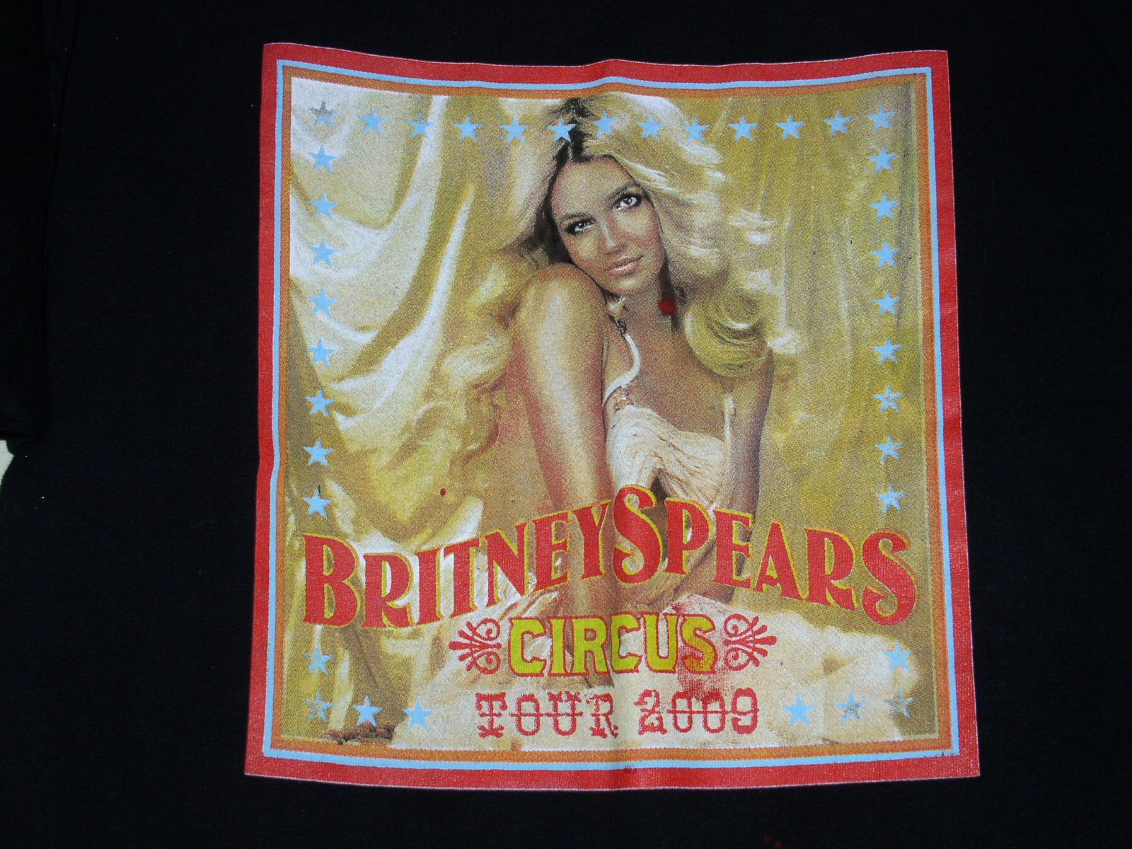 Band Tees Britney Spears Circus Concert Tour Shirt 2009 Pussycat Dolls Size US M / EU 48-50 / 2 - 3 Thumbnail