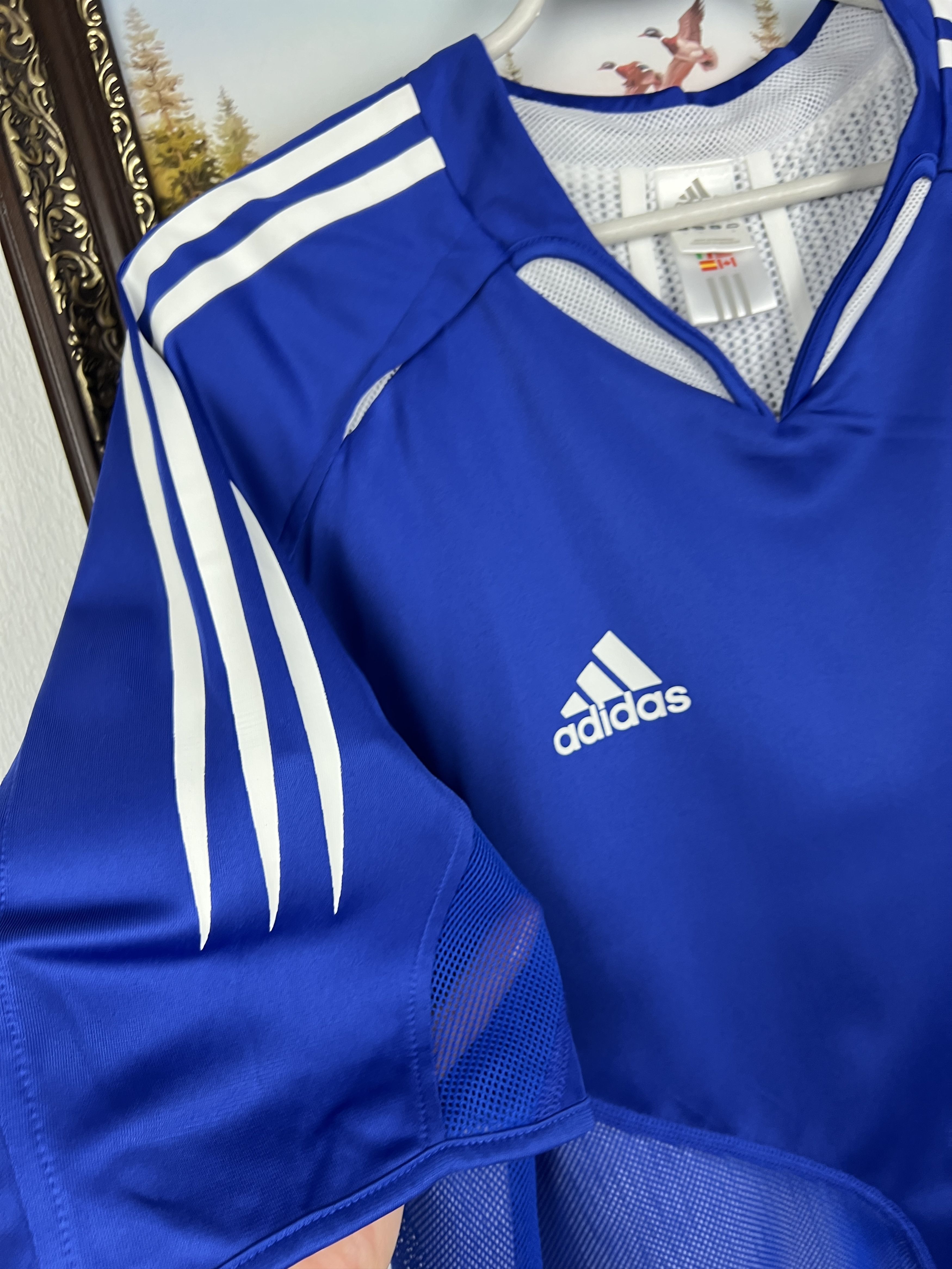 Adidas Vintage Adidas Japan Football Shirt Template Soccer Jersey Size US L / EU 52-54 / 3 - 4 Thumbnail