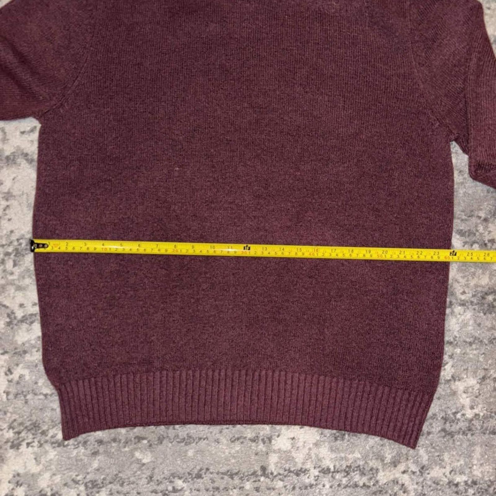 St. Johns Bay Vintage St. Johns Bay Recycled Maroon Knit Sweater Size US XL / EU 56 / 4 - 5 Thumbnail