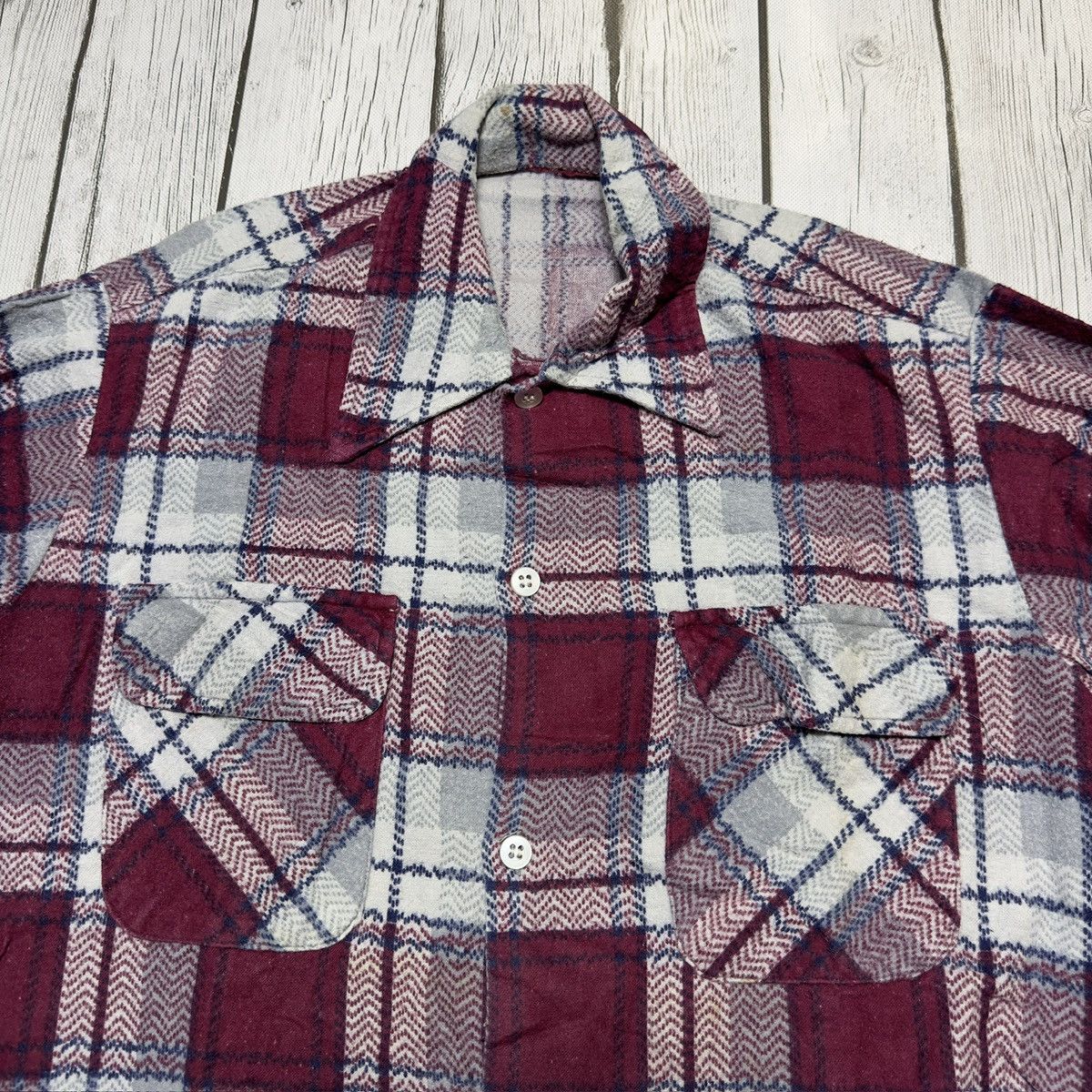 Vintage Vintage flannel shirt Size US S / EU 44-46 / 1 - 3 Thumbnail