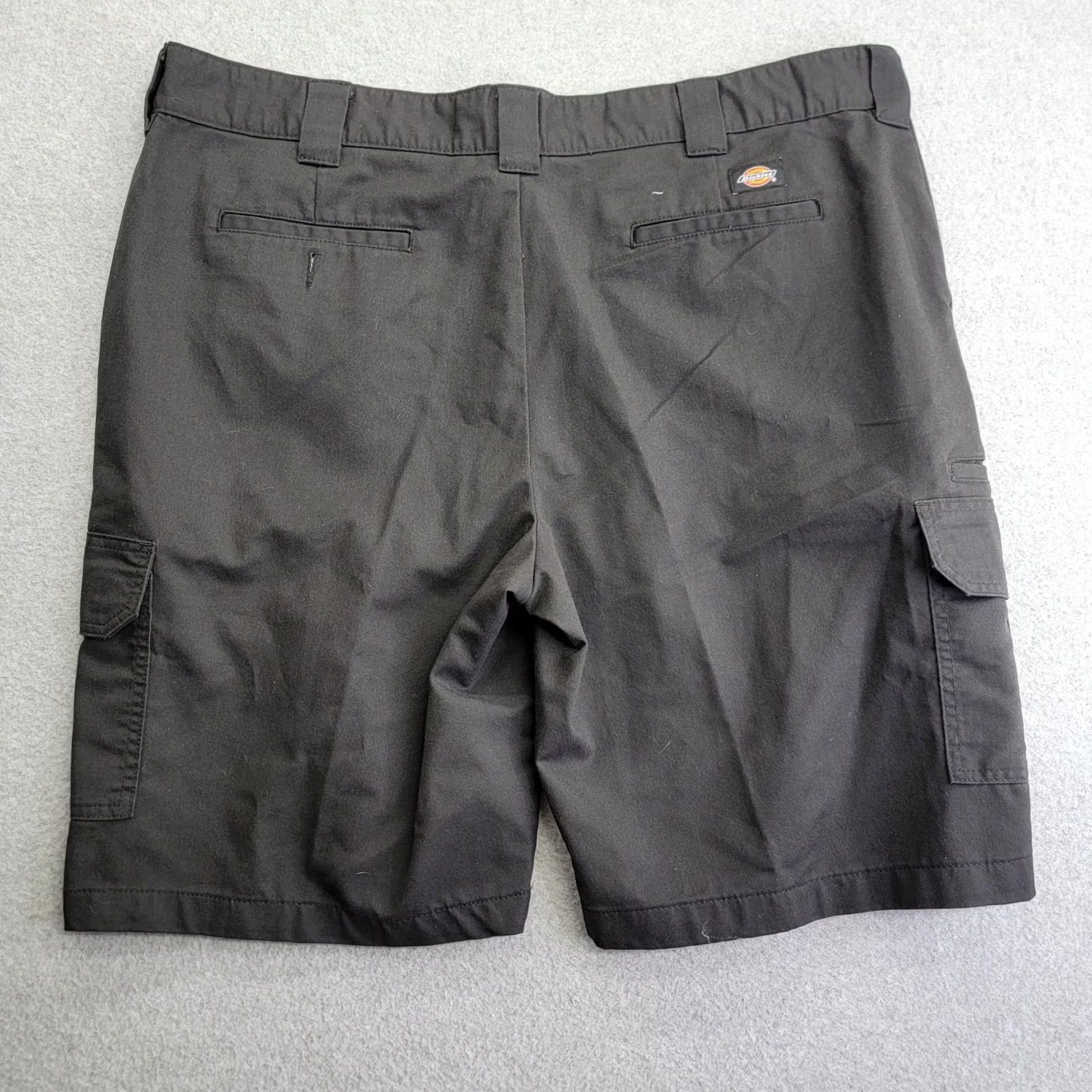 Dickies Dickies Cargo Shorts Mens Black Regular Fit Flex Stretch Zip Fly Pockets Size US 44 / EU 60 - 5 Thumbnail