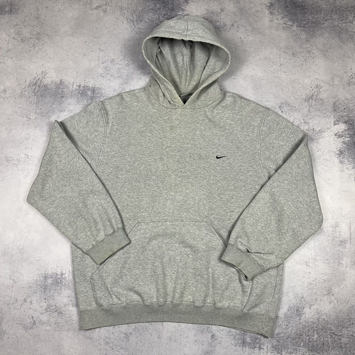 Nike Vintage Nike swoosh baggy y2k hoodie 90’s Size US XL / EU 56 / 4 - 2 Thumbnail