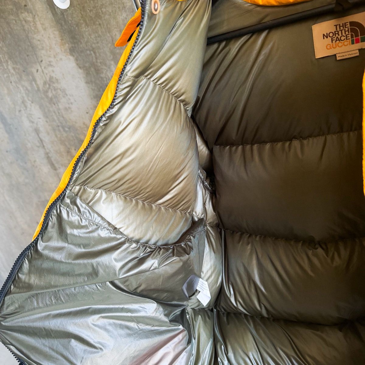 Gucci × The North Face Gucci x The North Face Yellow Puffer Down Jacket Size US M / EU 48-50 / 2 - 7 Thumbnail