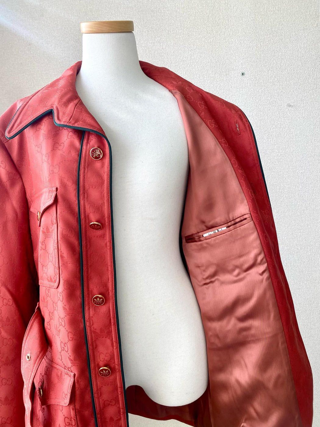 Adidas × Gucci The Gucci x Adidas GG Trefoil Coat Size L / US 10 / IT 46 - 7 Thumbnail