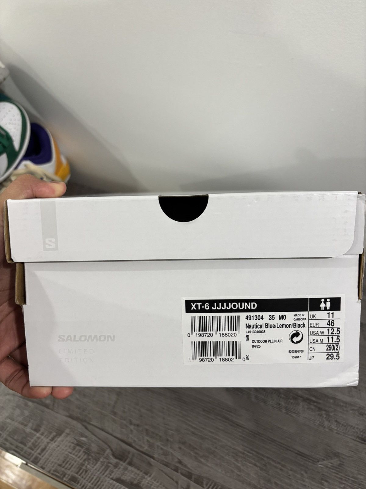 JJJJound × Salomon Salomon x JJJJound Xt-6 Size US 11.5 / EU 44-45 - 7 Thumbnail