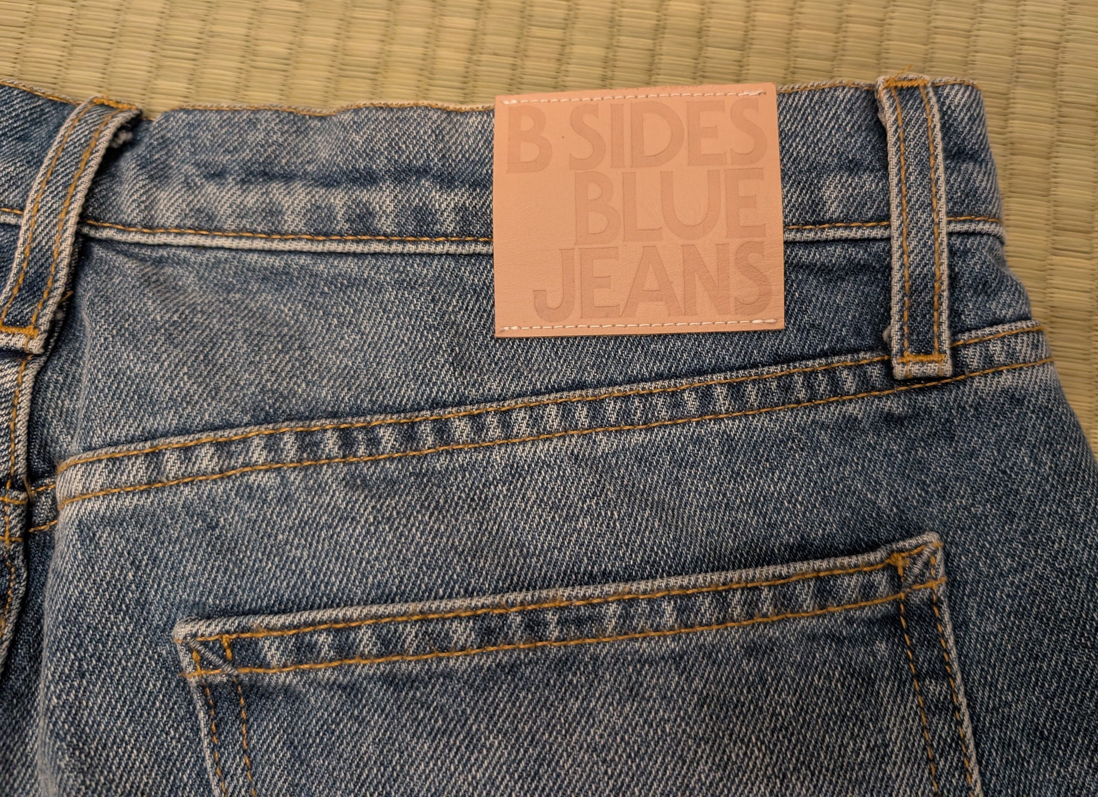 B Sides NWT B SIDES Classic Denim Jeans Faded Blue Made in USA Size US 32 / EU 48 - 4 Thumbnail