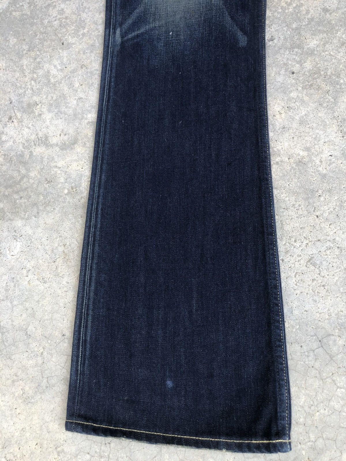 If Six Was Nine Levis 507 Flared Jeans Distressed Denim Size US 33 - 6 Thumbnail