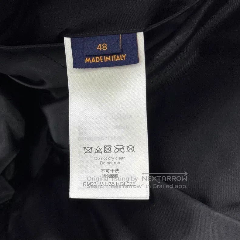 Louis Vuitton Louis Vuitton Black Labeled Printed Baseball Jacket Size US M / EU 48-50 / 2 - 5 Thumbnail