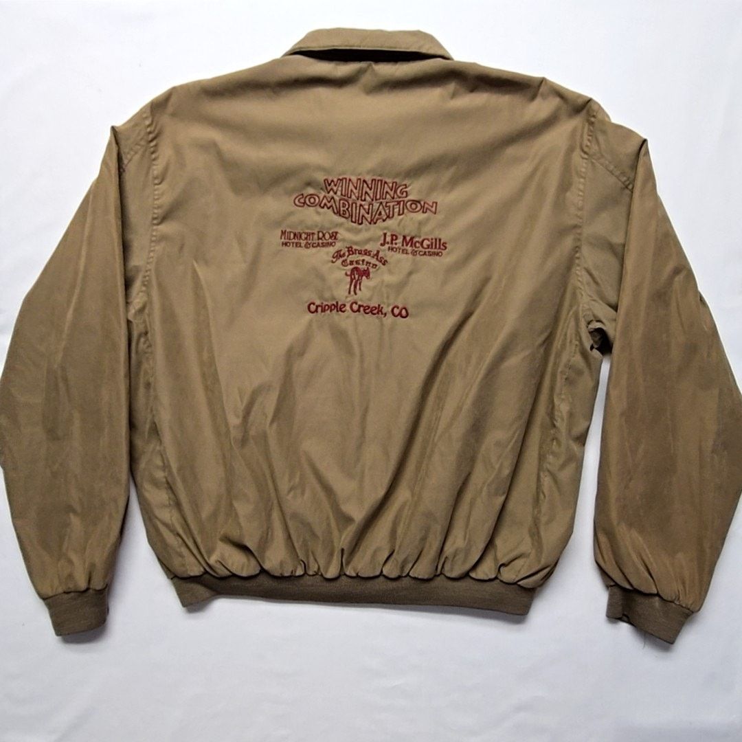 Vintage Vintage Cripple Creek Jacket Brown Mens 3XL Casino Jacket Size US XXL / EU 58 / 5 - 1 Thumbnail
