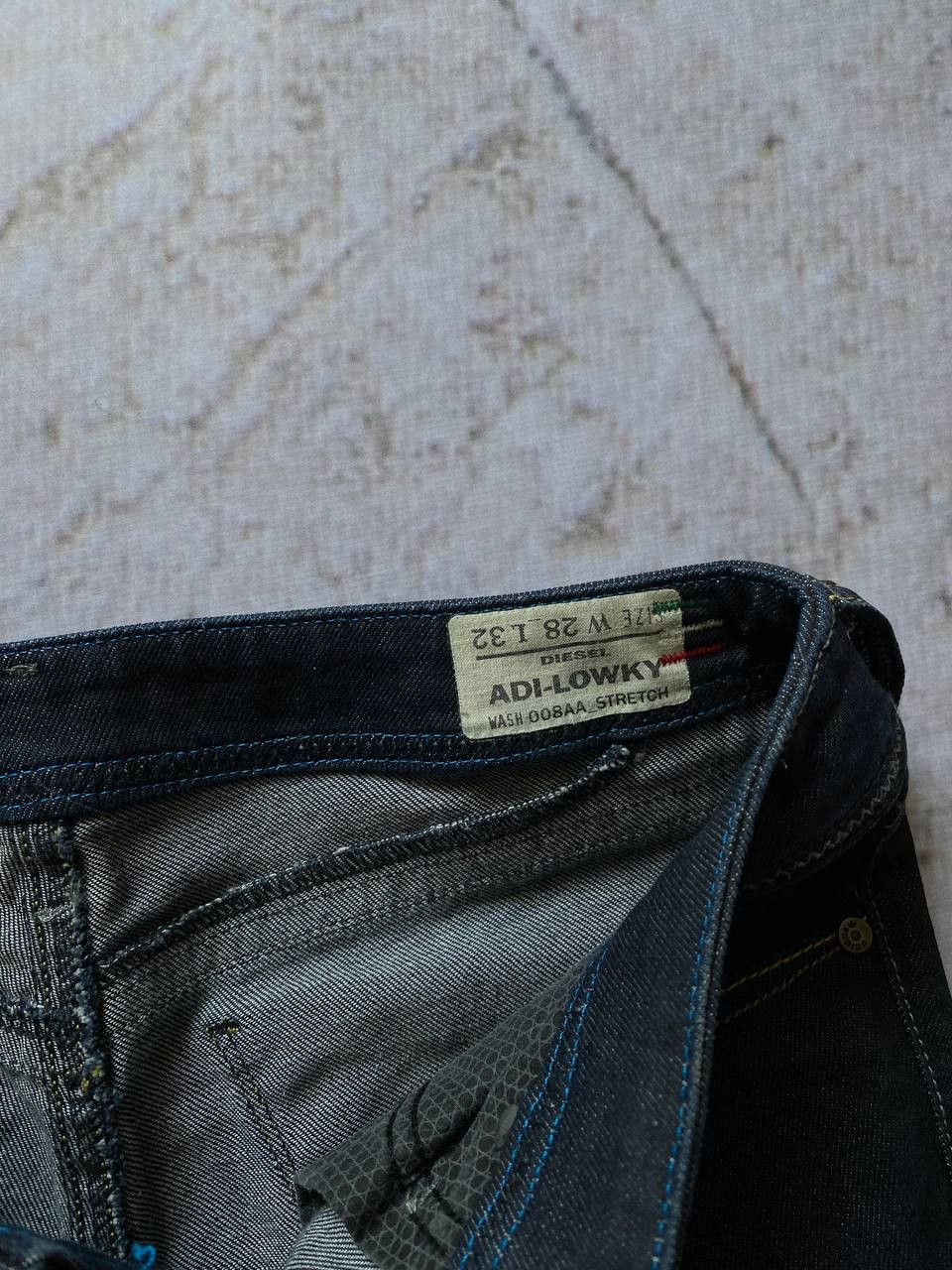 Adidas × Diesel × Vintage Vintage Diesel x Adidas Denim Pants Jeans Size 28" / US 6 / IT 42 - 9 Thumbnail
