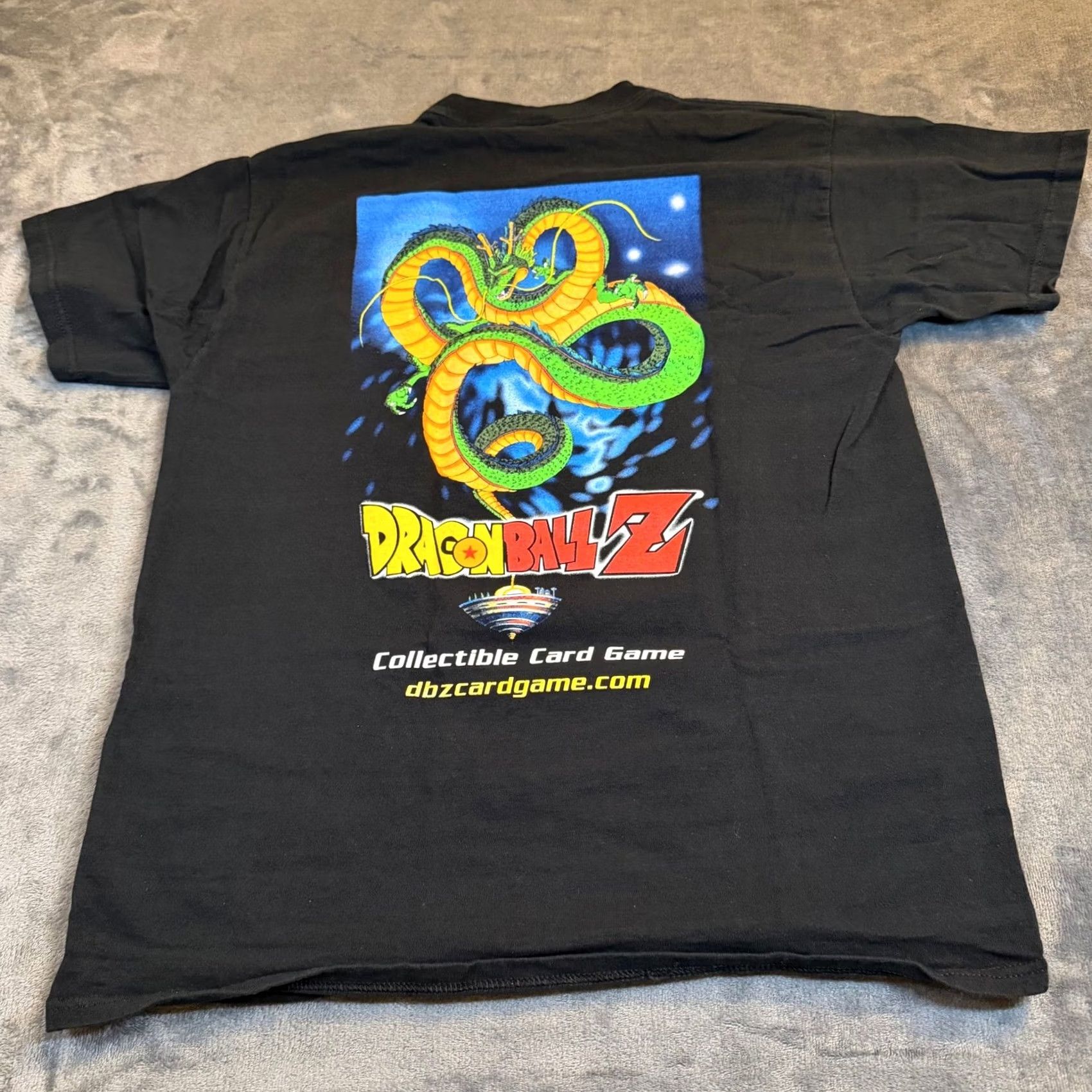 Fruit Of The Loom VINTAGE Dragon Ball Z T Shirt Mens L Black Graphic Promo Fruit of the Loom Size US L / EU 52-54 / 3 - 3 Thumbnail