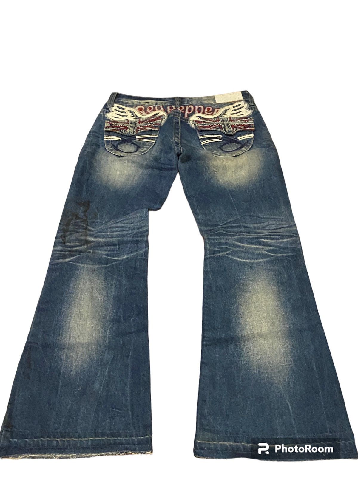 Hysteric Glamour Flare jeans redpepper distressed Boot cut Size 32" / US 10 / IT 46 - 1 Thumbnail