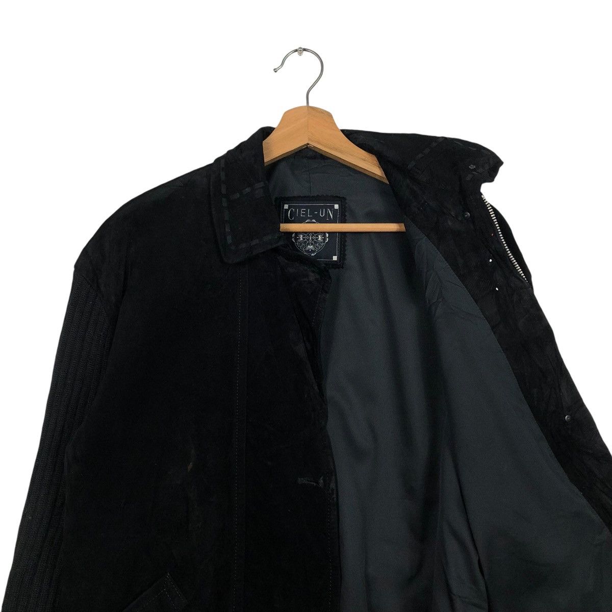 Japanese Brand 🔥VINTAGE CROPPED ARCHIEVE PIGSKINS LEATHER JACKET CIEL-UN Size US M / EU 48-50 / 2 - 14 Thumbnail