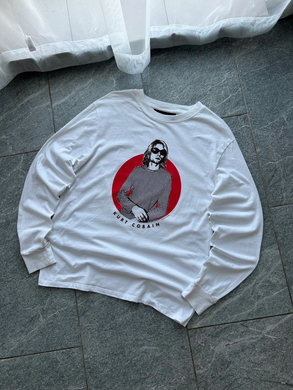 Nirvana Long sleeve tee shirt nirvana Kurt cobain 2018 final Size US M / EU 48-50 / 2 - 1 Thumbnail