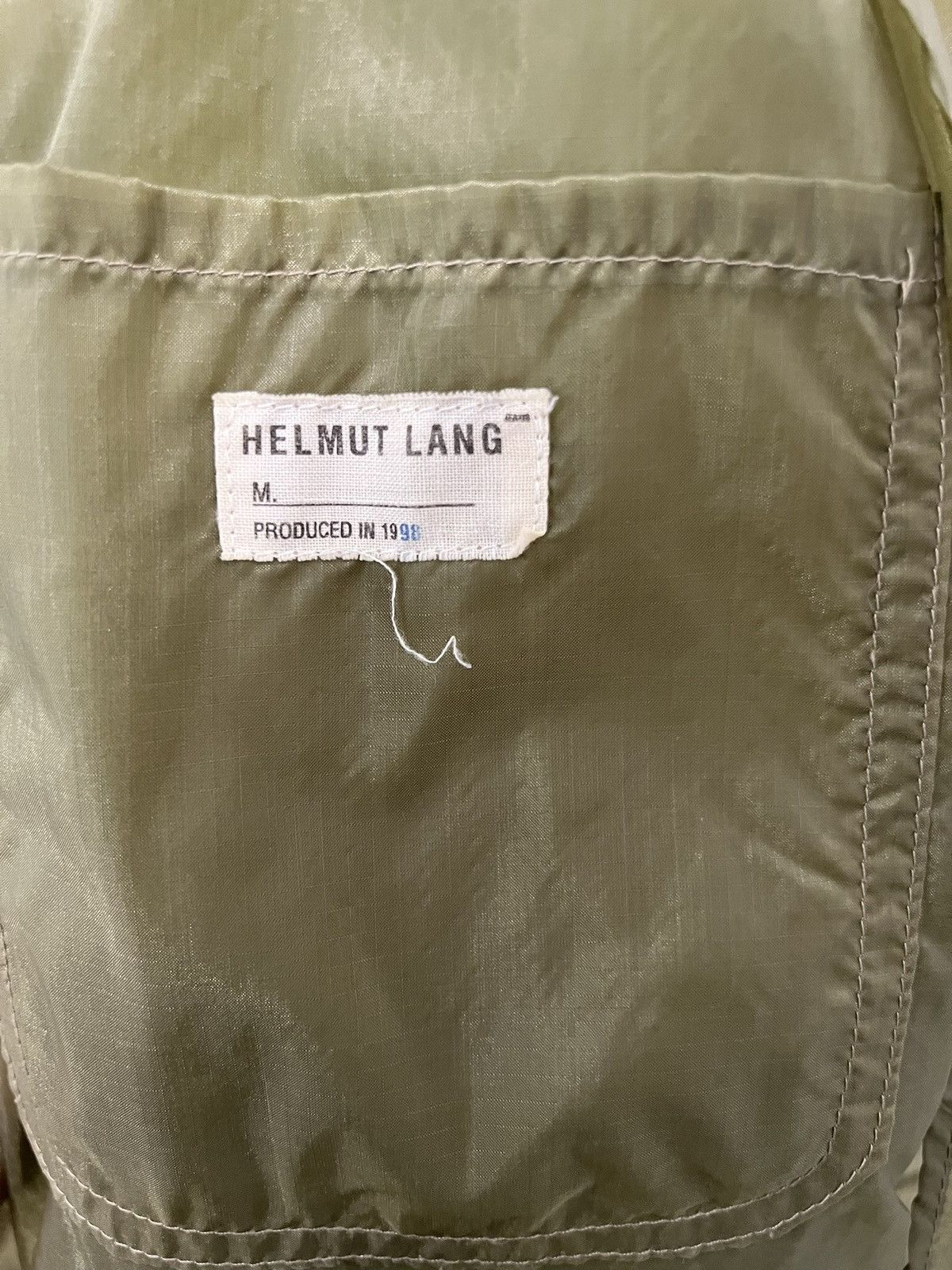 Helmut Lang SS 1998 Translucent Ripstop Nylon Blouson Jacket Size US L / EU 52-54 / 3 - 7 Thumbnail