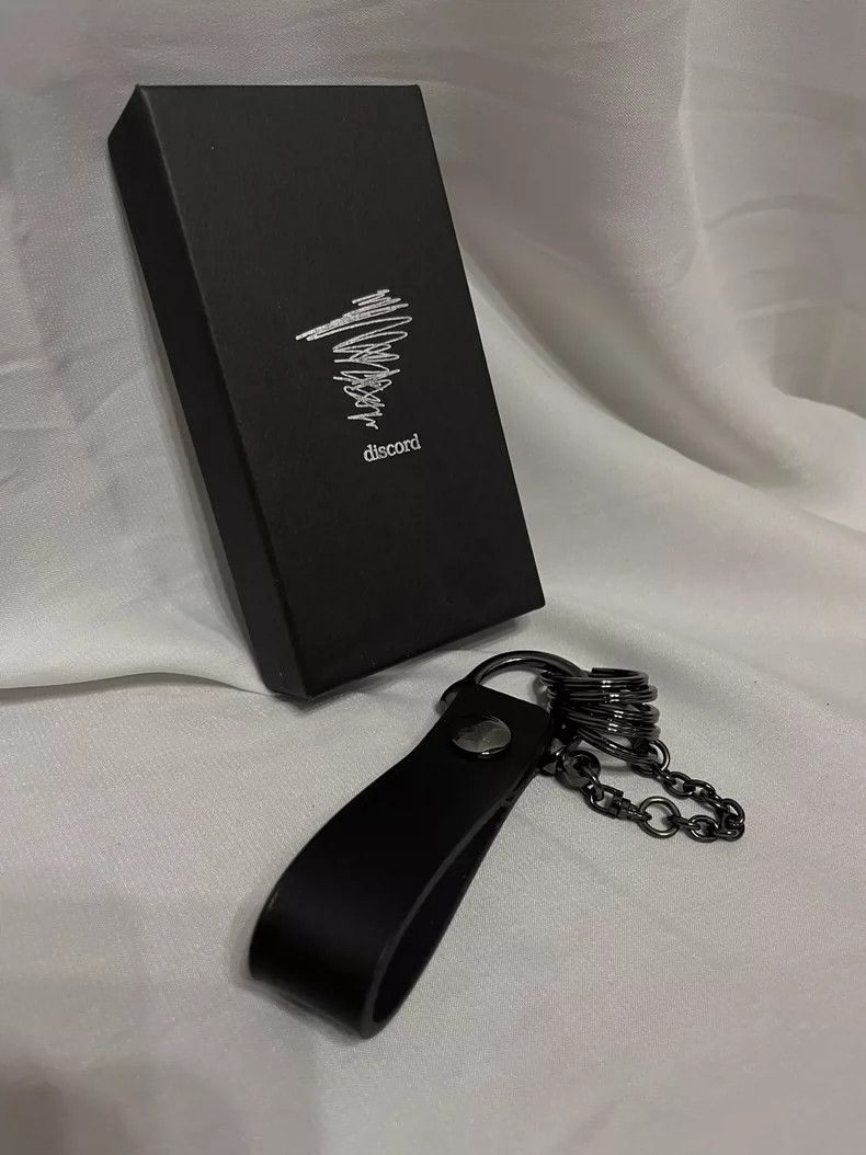 Yohji Yamamoto Yohji Yamamoto Black key ring accessories Size ONE SIZE - 1 Thumbnail