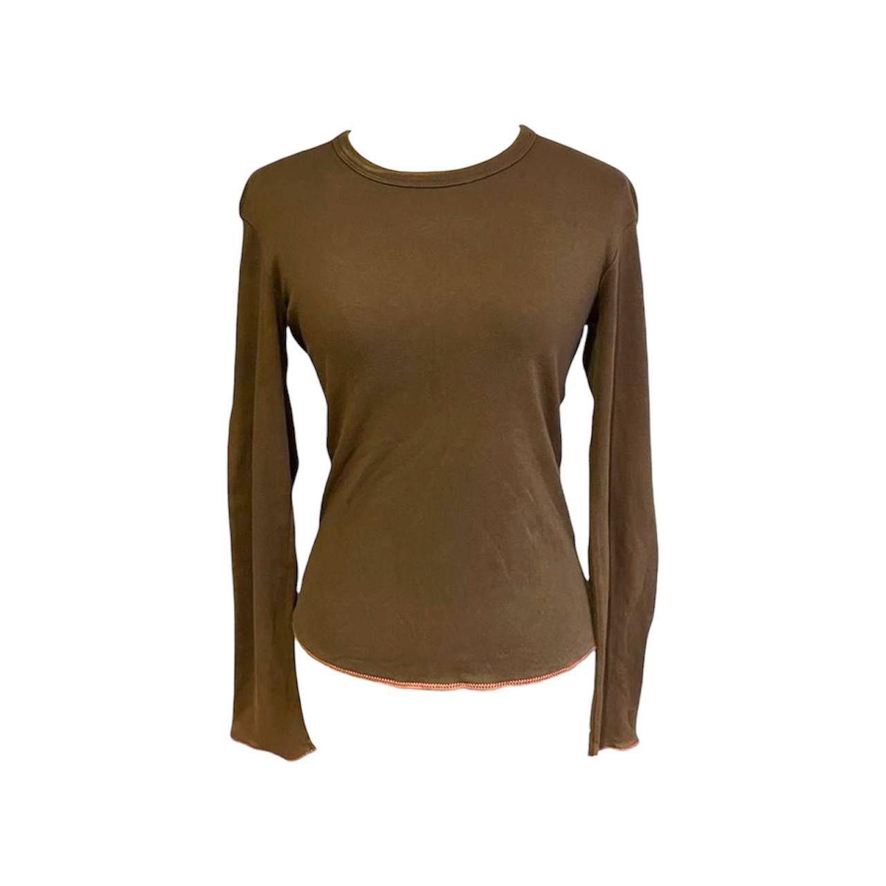 Diesel Vintage y2k Diesel brown long sleeves top Size M / US 6-8 / IT 42-44 - 3 Thumbnail