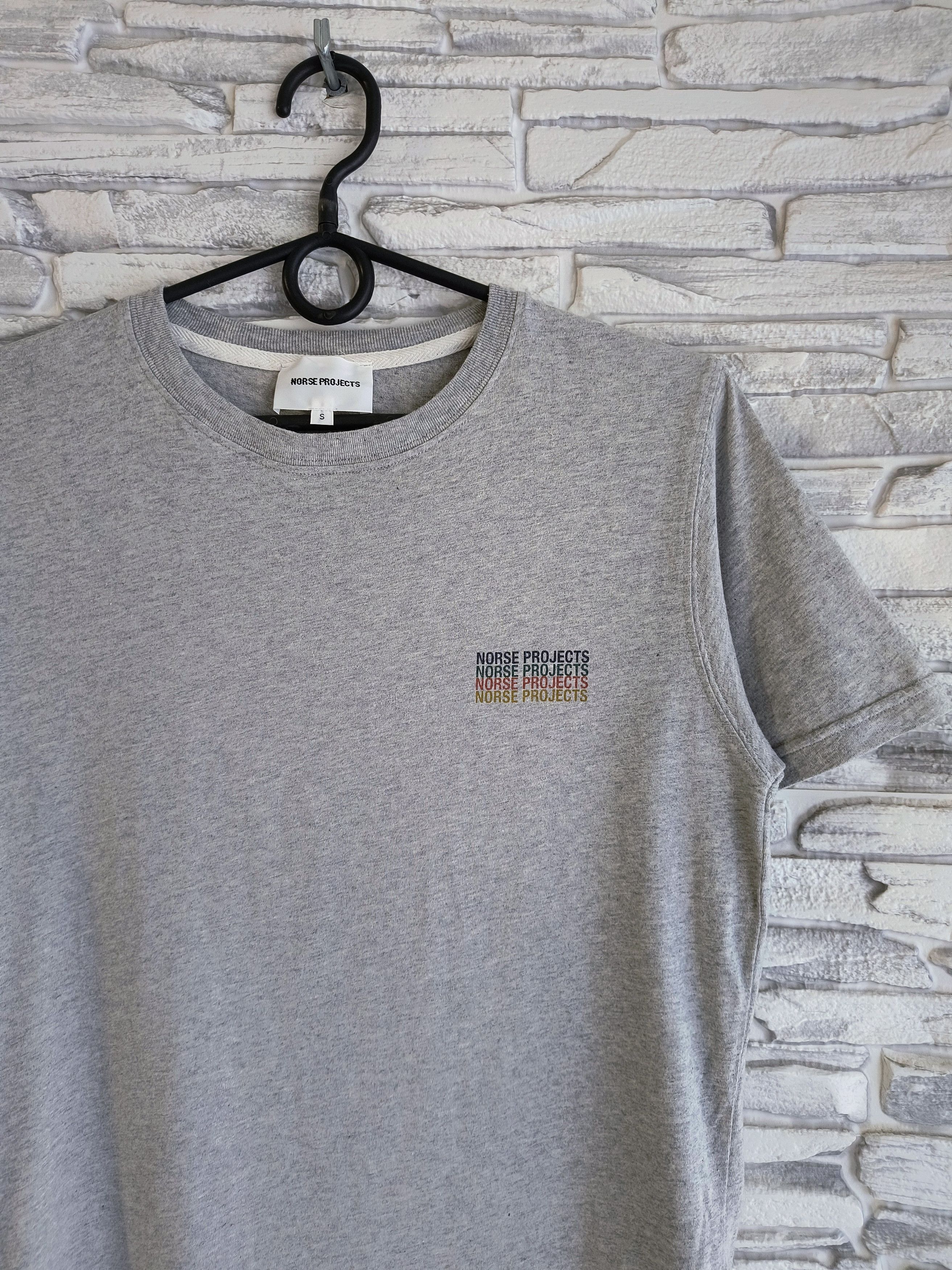 Norse Projects Norse Projects Niels Logo Stack T-shirt Size US S / EU 44-46 / 1 - 2 Thumbnail