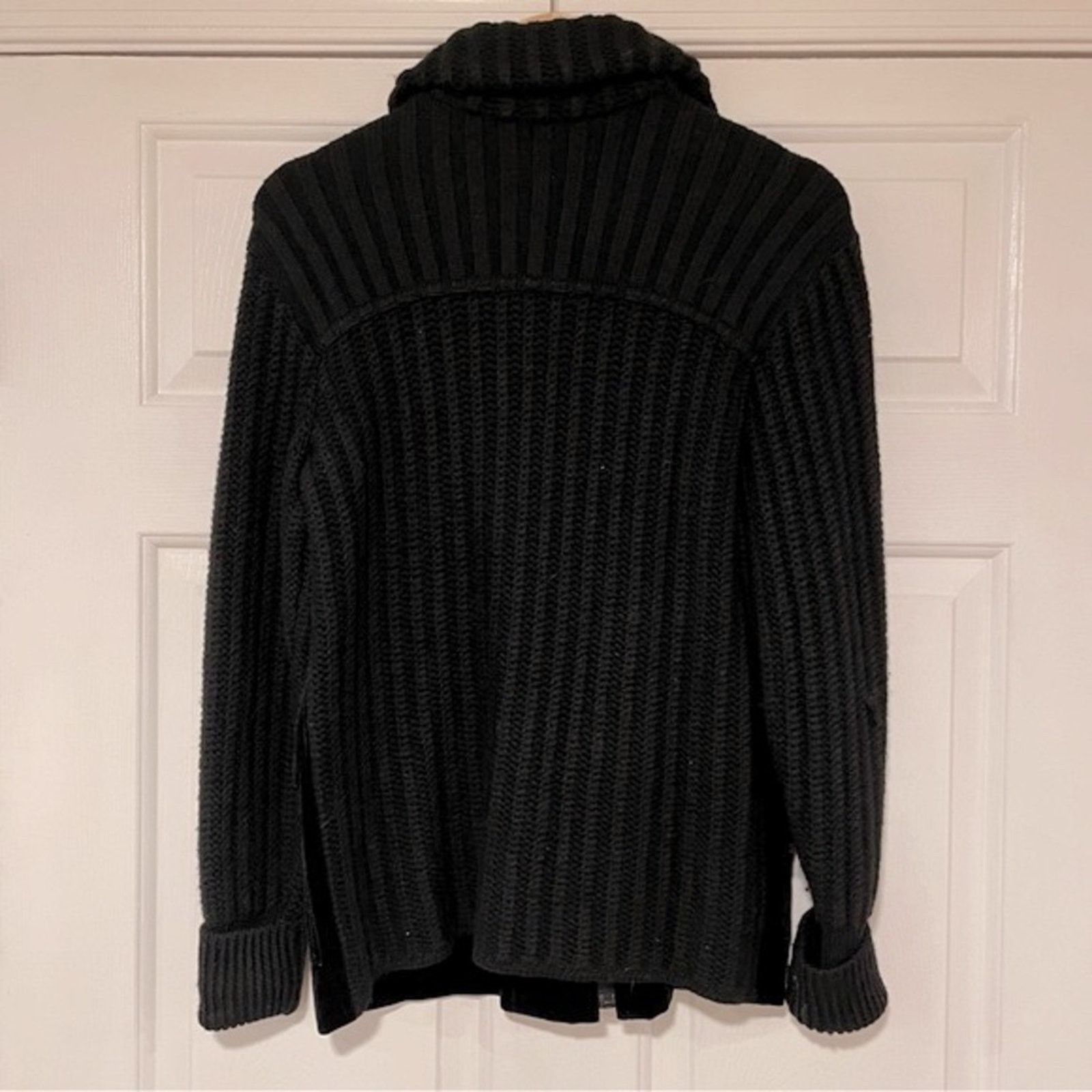 Alberta Ferretti Knit Velvet Black Philosophy di Alberta Ferretti Jacket Coat Size S / US 4 / IT 40 - 5 Thumbnail