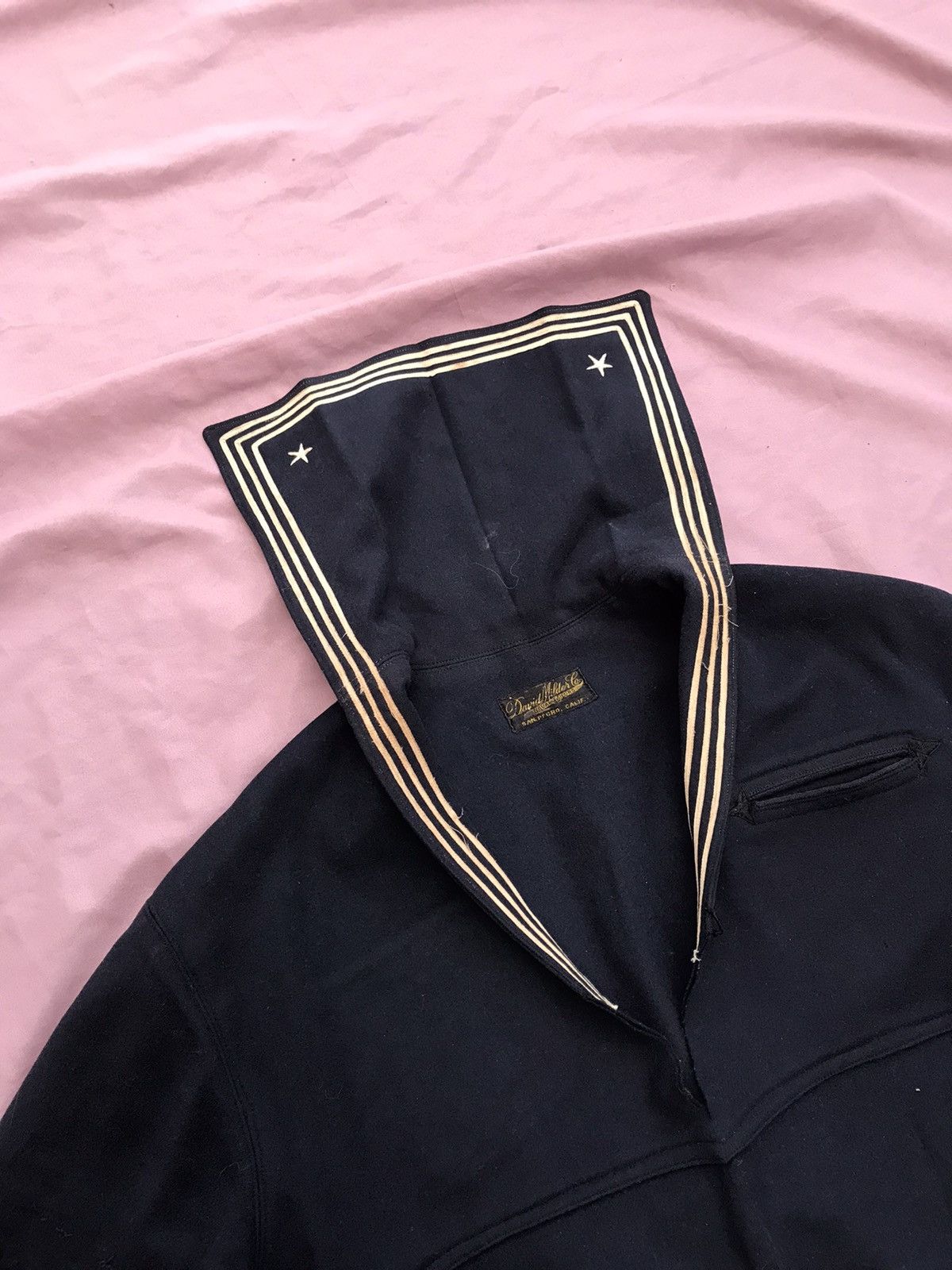 Other ANTIQUE PURE WOOL US NAVY SERVICE SMOCK Size US M / EU 48-50 / 2 - 10 Thumbnail