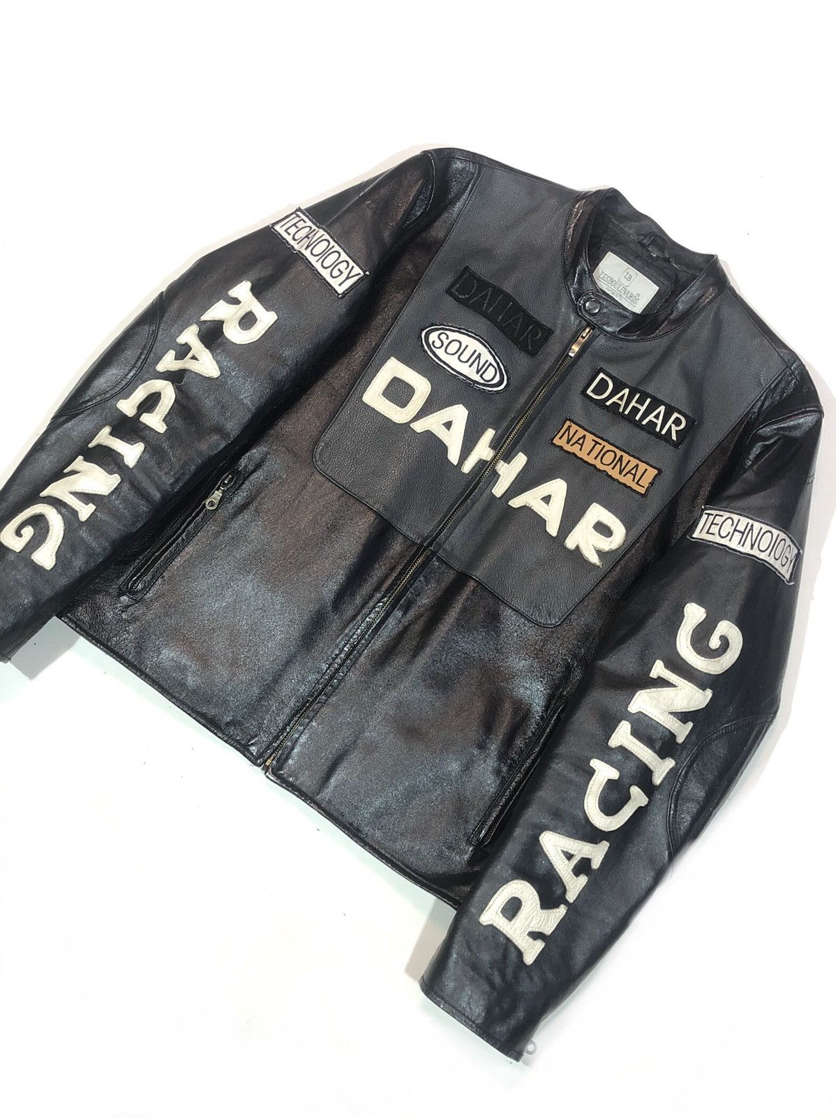Dainese × Honda × Yamaha Dahar motorcycle leather jacket Racing Vintage Size US S / EU 44-46 / 1 - 10 Thumbnail