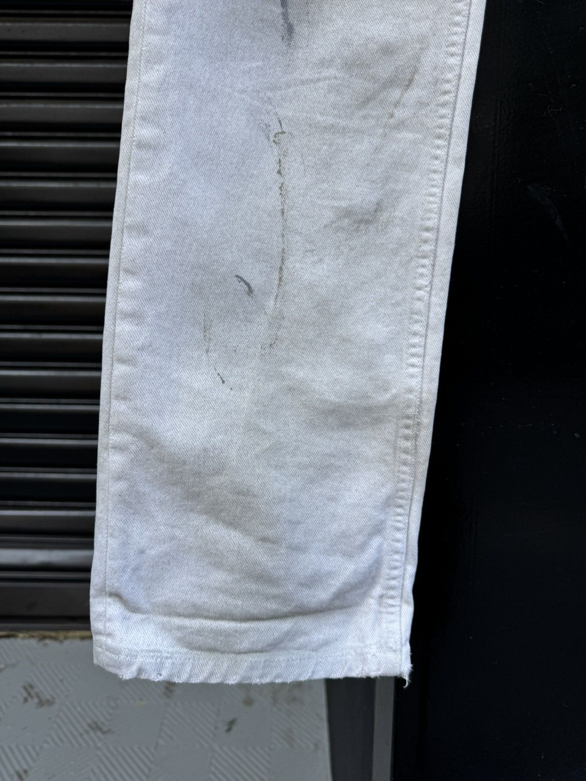 Helmut Lang Helmut Lang SS03 Painter Dirty White Classic 5 Pocket Denim Size US 30 / EU 46 - 5 Thumbnail
