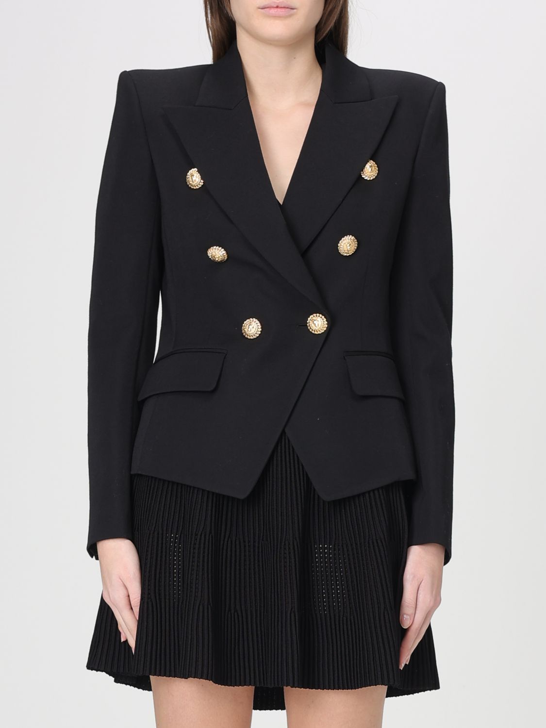 Balmain Balmain Jacket Woman Black Size XS / US 0-2 / IT 36-38 - 1 Thumbnail