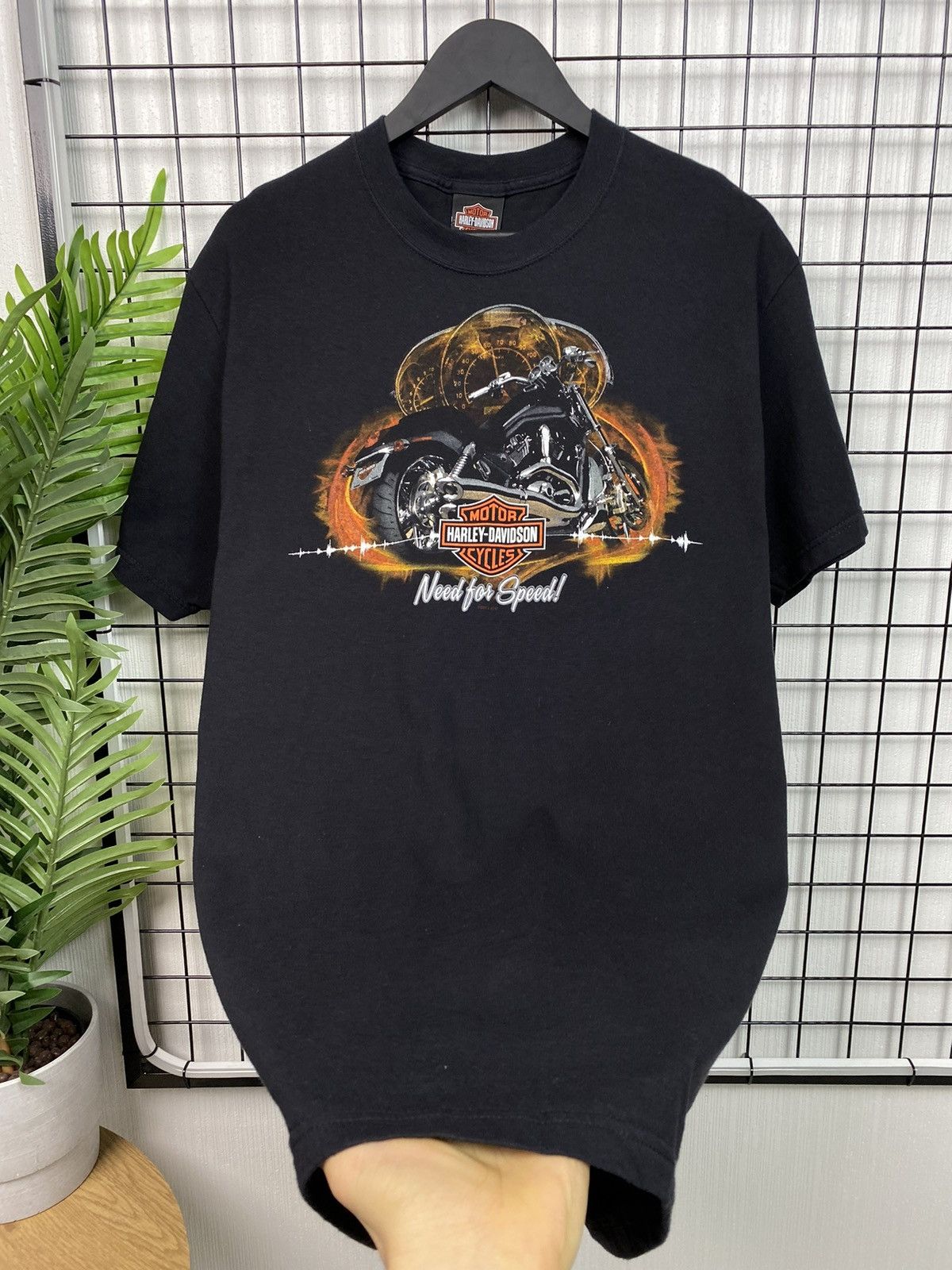 Hanes Harley Davidson rare T Shirt Oman Muscat Sultanate men Black Size US L / EU 52-54 / 3 - 5 Thumbnail