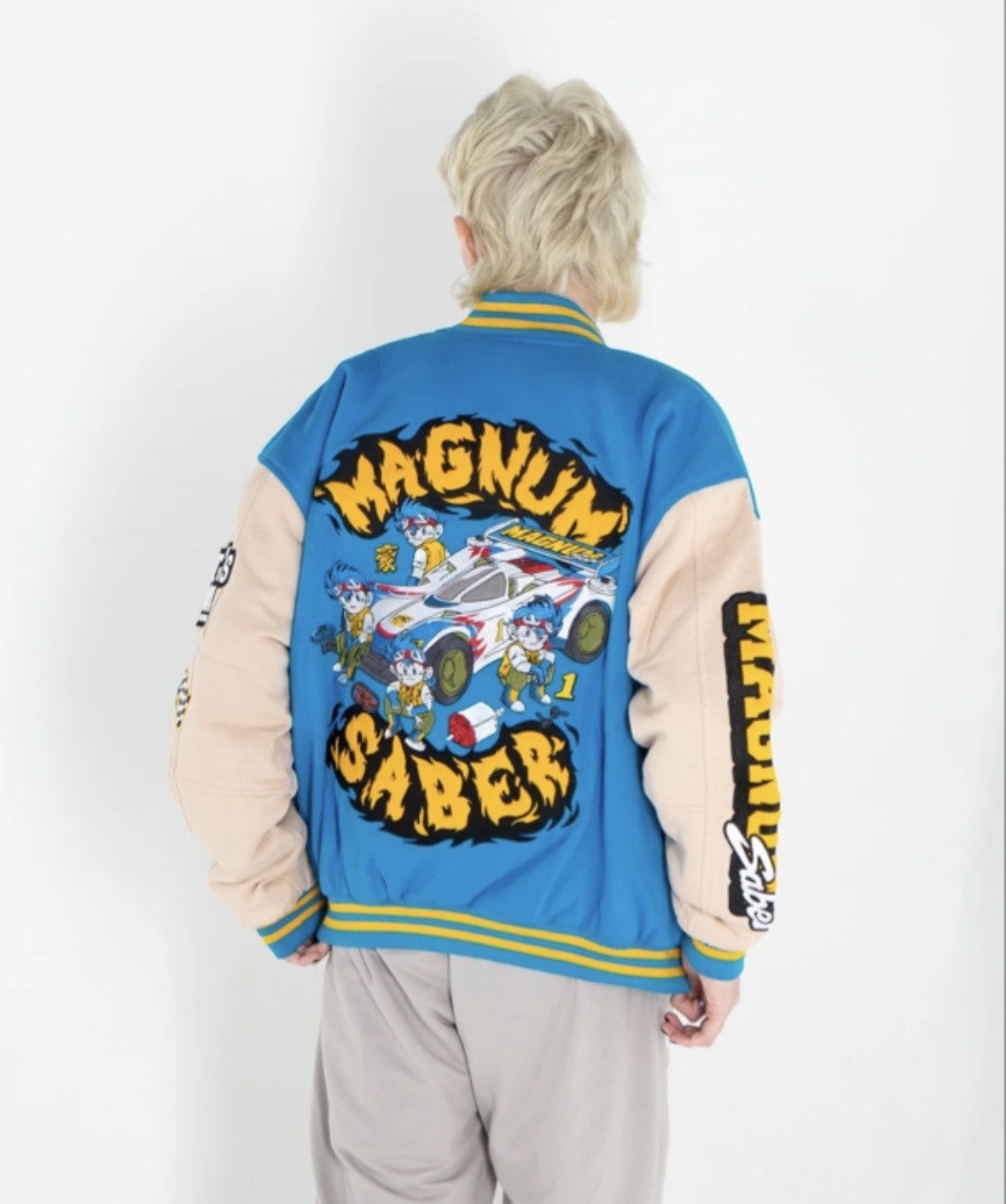 Cartoon Network Outerwear varsity jacket tamiya varsity magnum sabber Size US XL / EU 56 / 4 - 2 Thumbnail