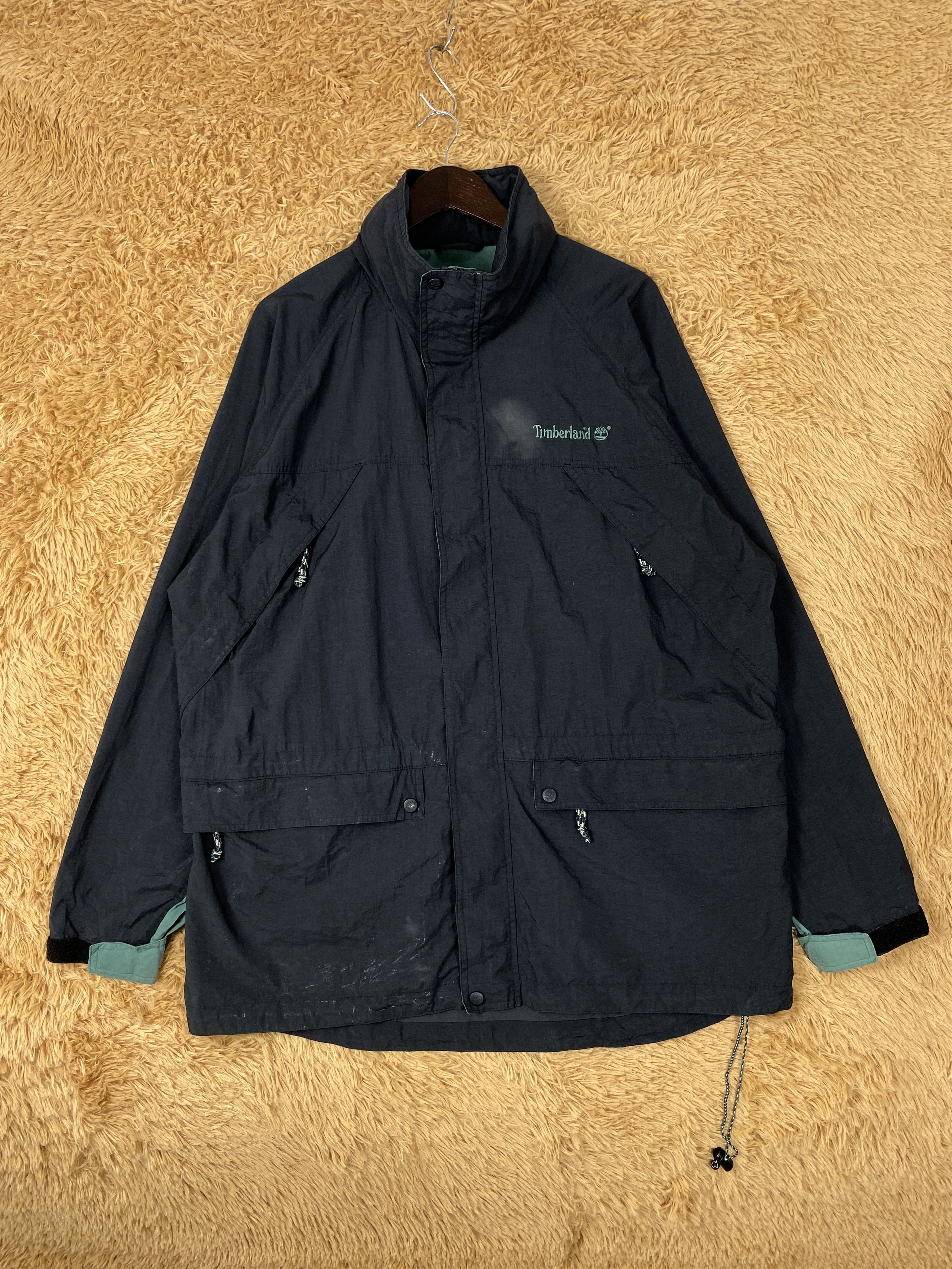 Timberland Vintage Timberland Zip Up Jacket J2007 Size US XL / EU 56 / 4 - 1 Thumbnail