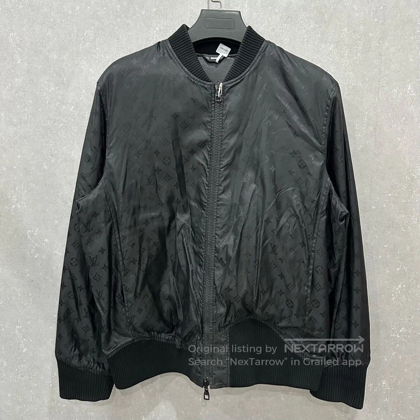 Louis Vuitton Monogram Reversible Leather Jacket.