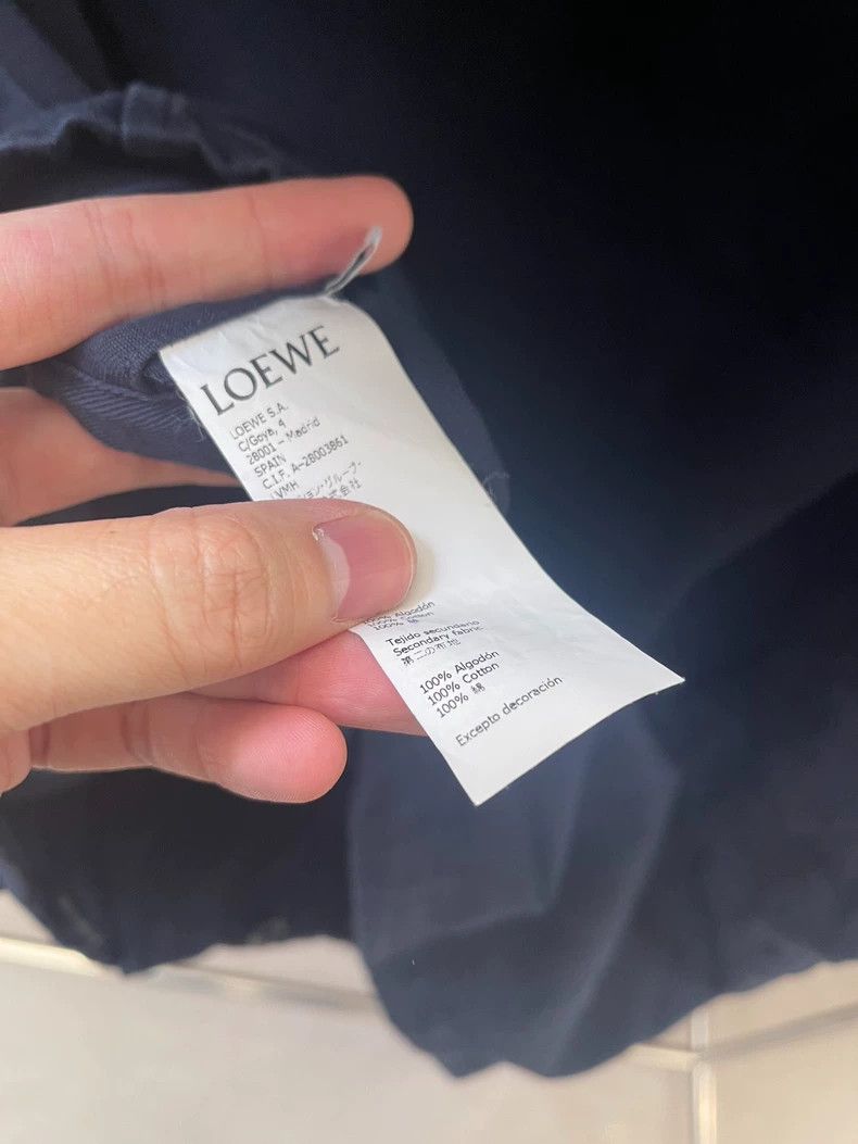 Loewe loewe Dark blue frock hooded jacket 2503-Nextarrow Size US L / EU 52-54 / 3 - 5 Thumbnail