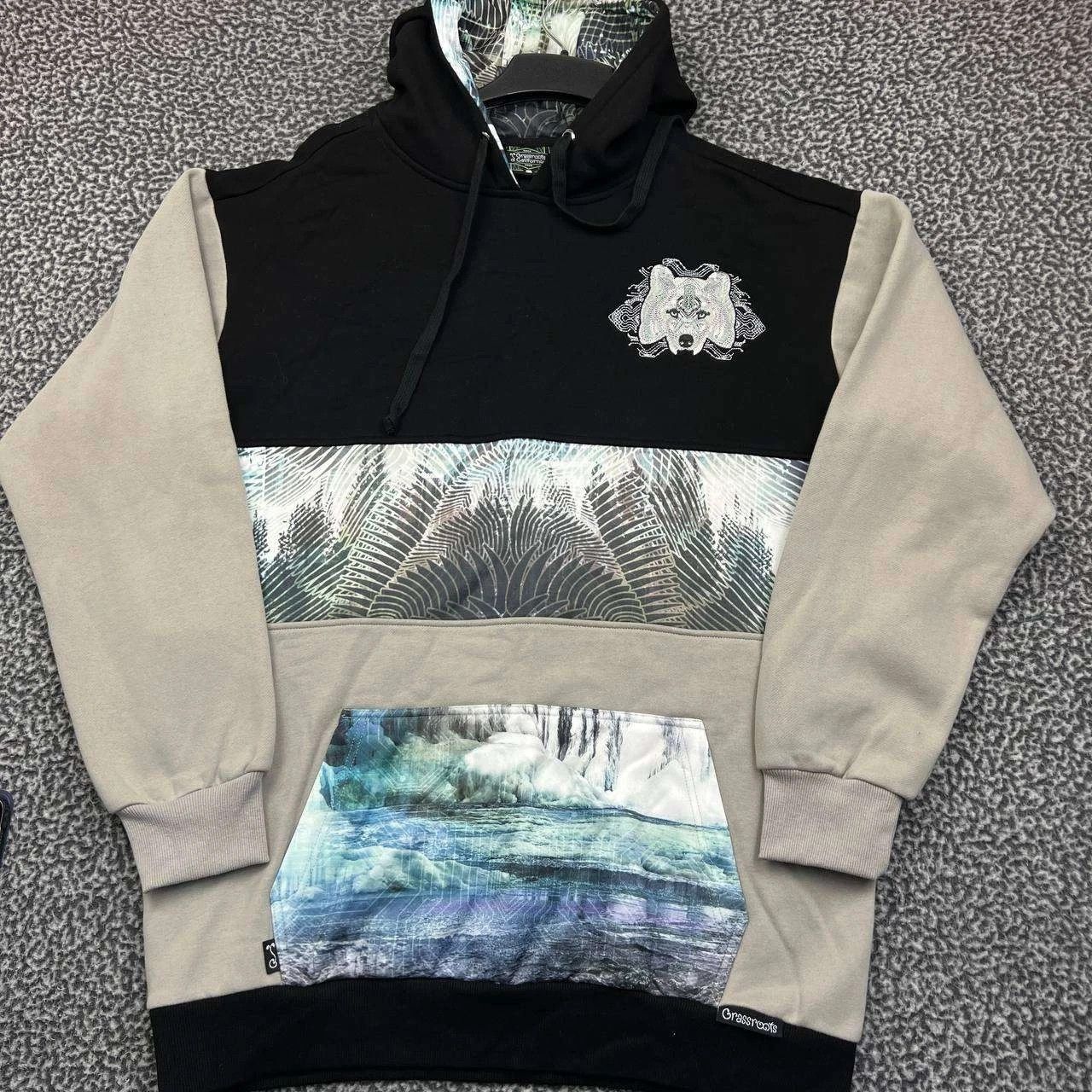 Grassroots California Grassroots California Hoodie Fleece Lined Pullover Cotton XL Size US XL / EU 56 / 4 - 1 Thumbnail