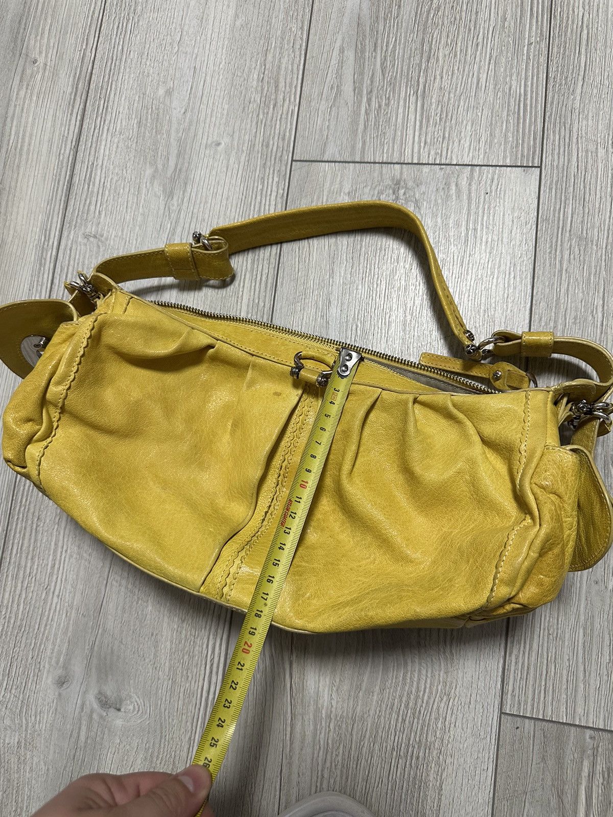Hugo Boss Hugo Boss Calf Skin Leather Bag Shoulder Handle Slouch Size ONE SIZE - 16 Thumbnail