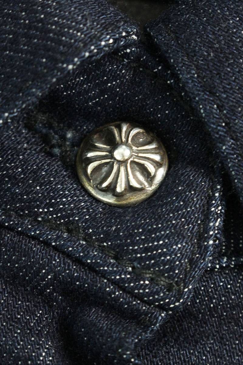 Chrome Hearts Chrome Hearts Cross Button Denim Shirt Size US S / EU 44-46 / 1 - 5 Thumbnail