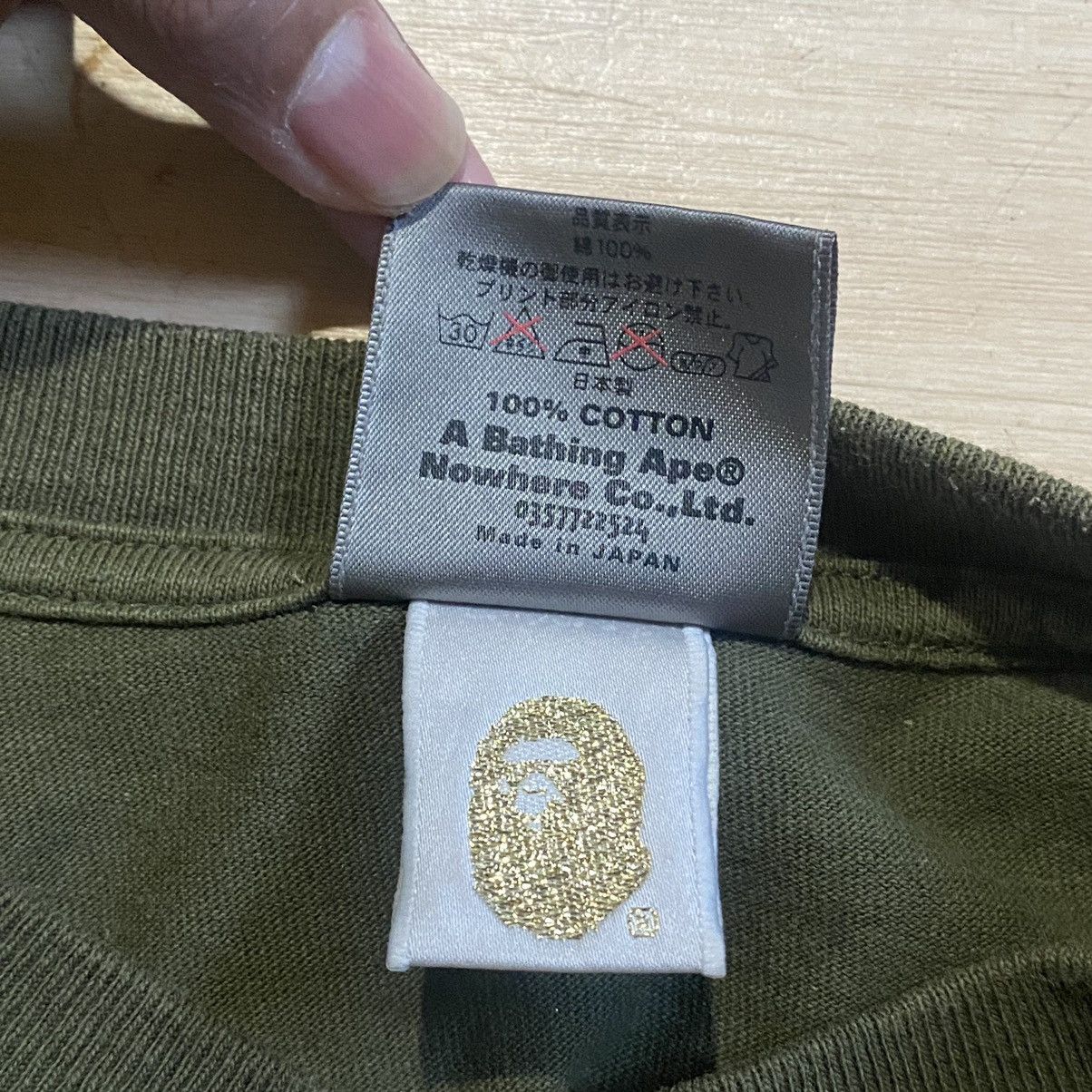 Bape VINTAGE IDEOGRAPEH BAPE BIG LOGO Size US XL / EU 56 / 4 - 5 Thumbnail