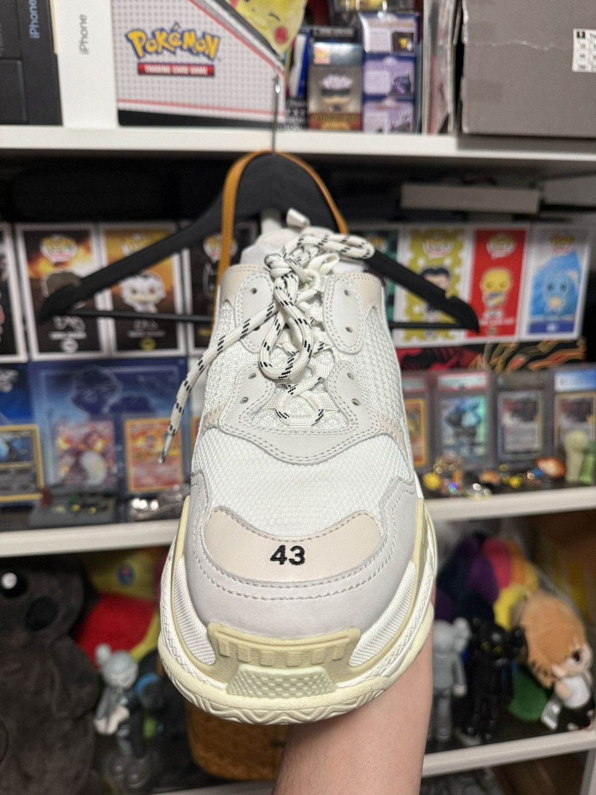 Balenciaga Balenciaga Triple S Cream White 43 Size US 9 / EU 42 - 7 Thumbnail