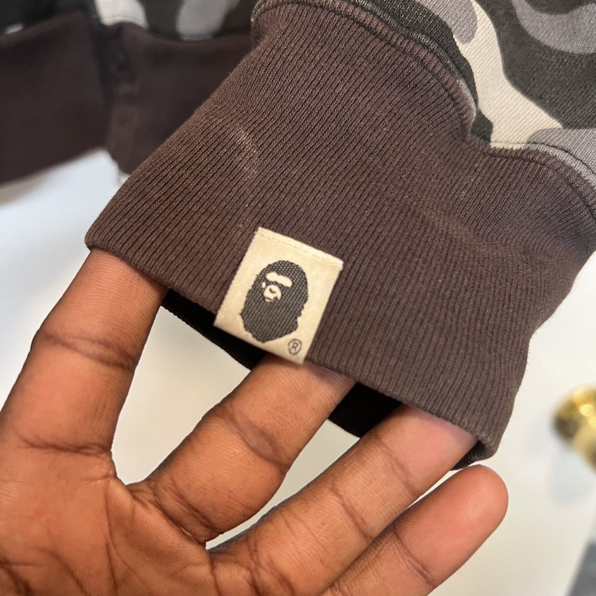 Bape × Undefeated Bape X Undefeated Tiger Shark Half Full ZipUp Hoodie Black Size US XL / EU 56 / 4 - 4 Thumbnail
