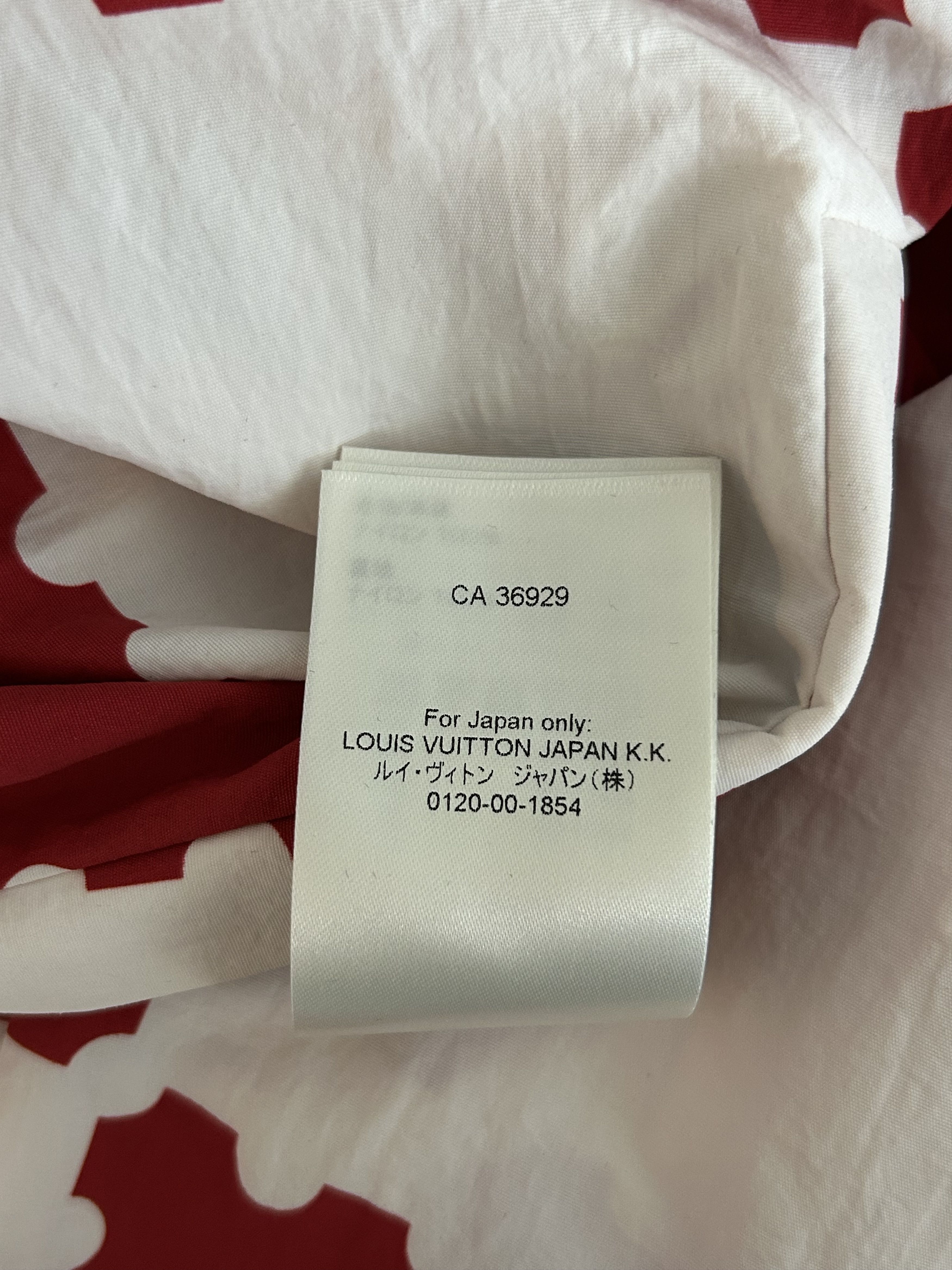 Louis Vuitton Louis Vuitton Nigo Red & White Checkered Windbreaker Size US S / EU 44-46 / 1 - 8 Thumbnail