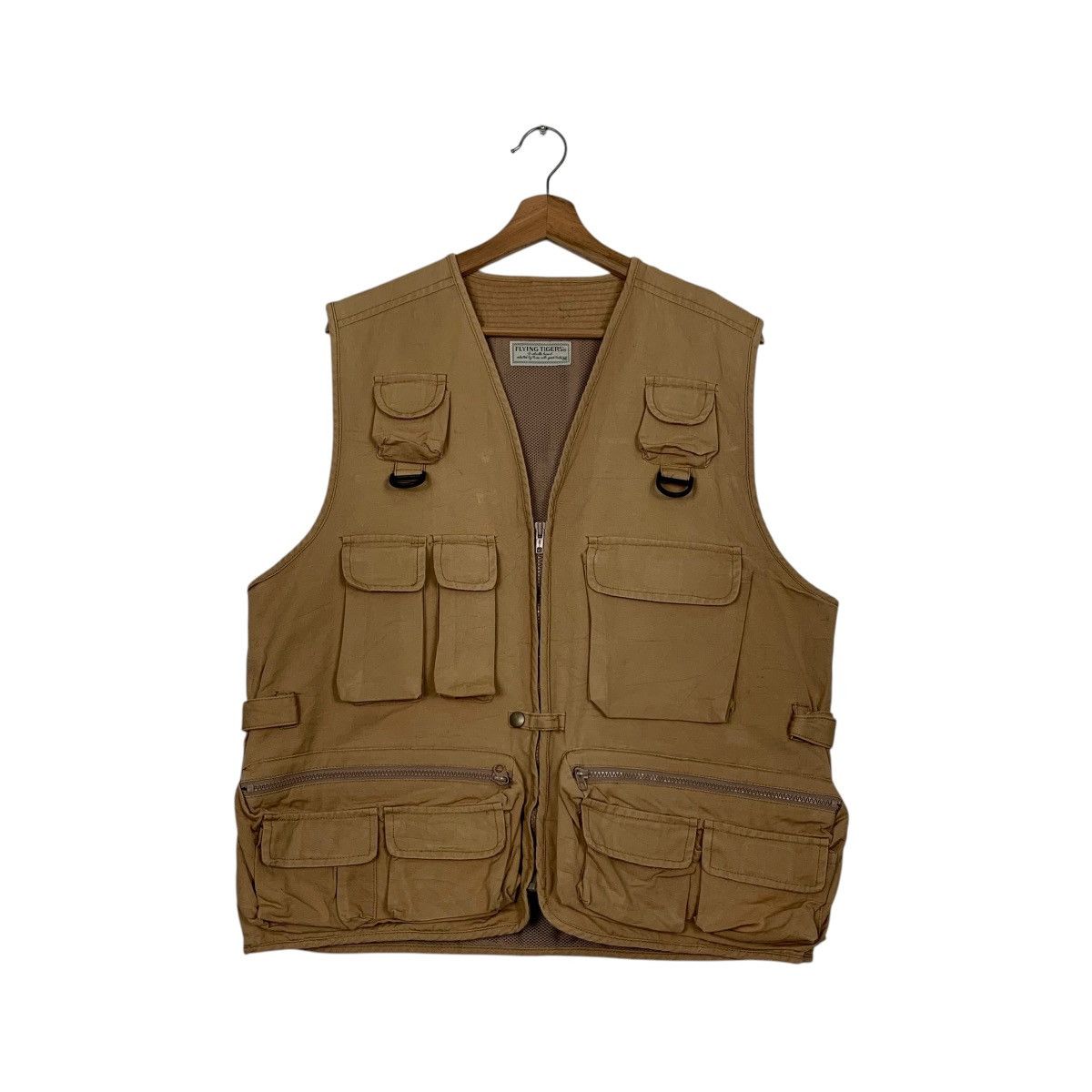 Vintage Vintage 90’s FLYING TIGERS Tactical Utility Vest #2824-C127 Size US M / EU 48-50 / 2 - 1 Thumbnail