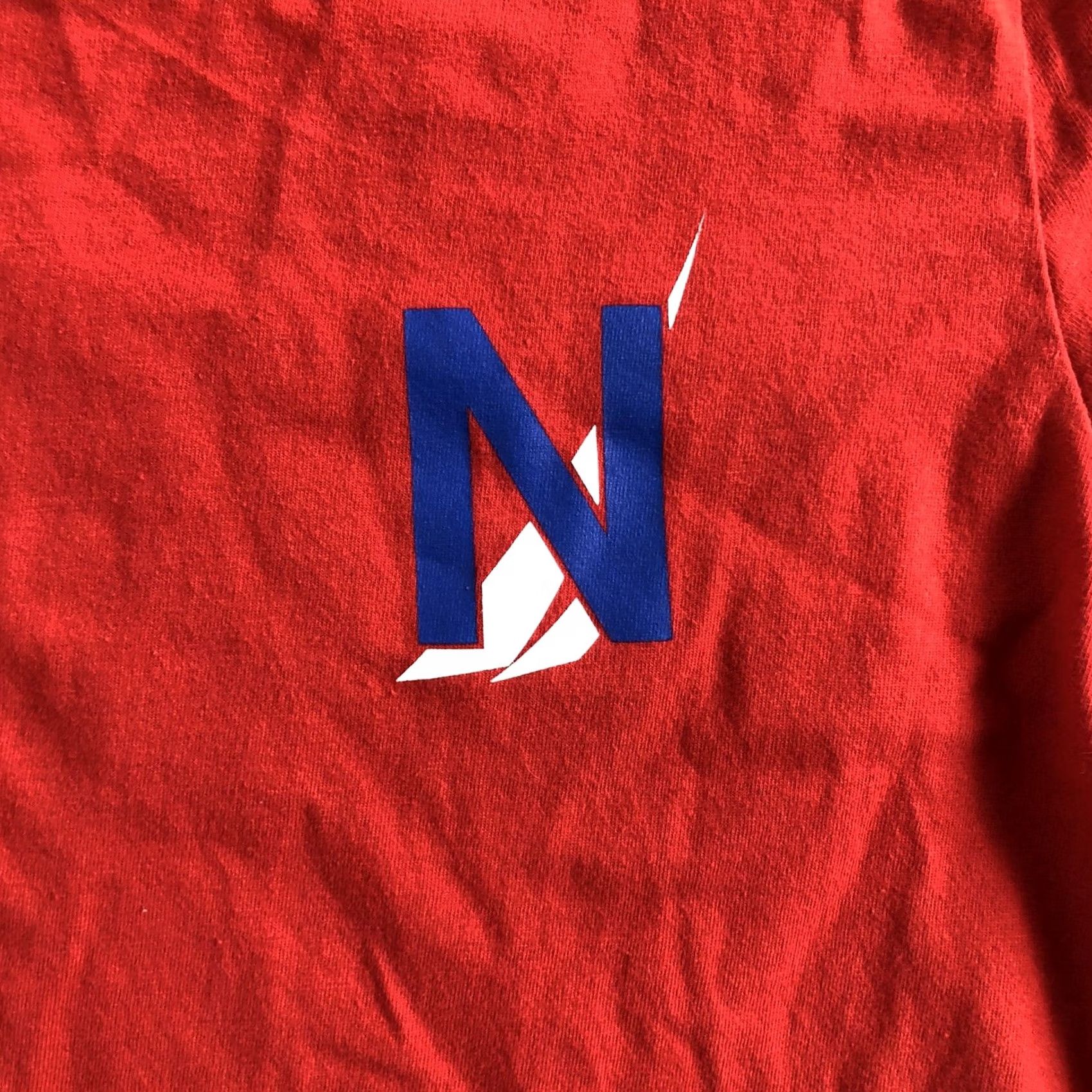 Nautica Nautica Shirt Adult Mens L Red Front Graphic Sailing Beach Ocean T-Shirt Logo Short Sleeve Crew Neck Regular Fit Size US L / EU 52-54 / 3 - 3 Thumbnail