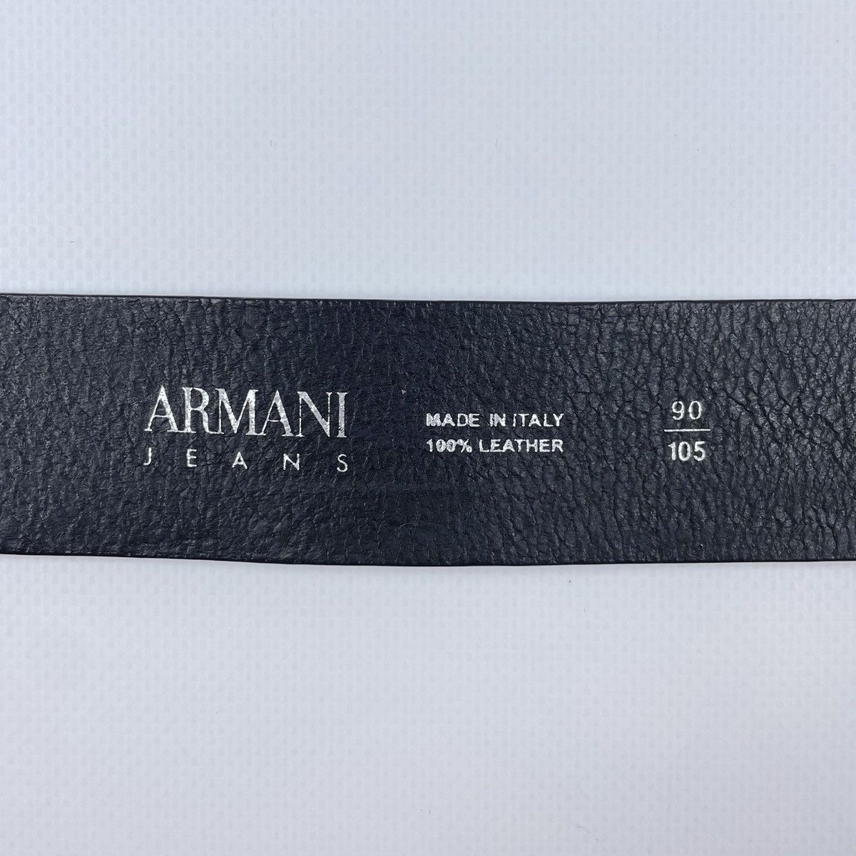 Armani Armani jeans Leather Belt Size ONE SIZE - 9 Thumbnail