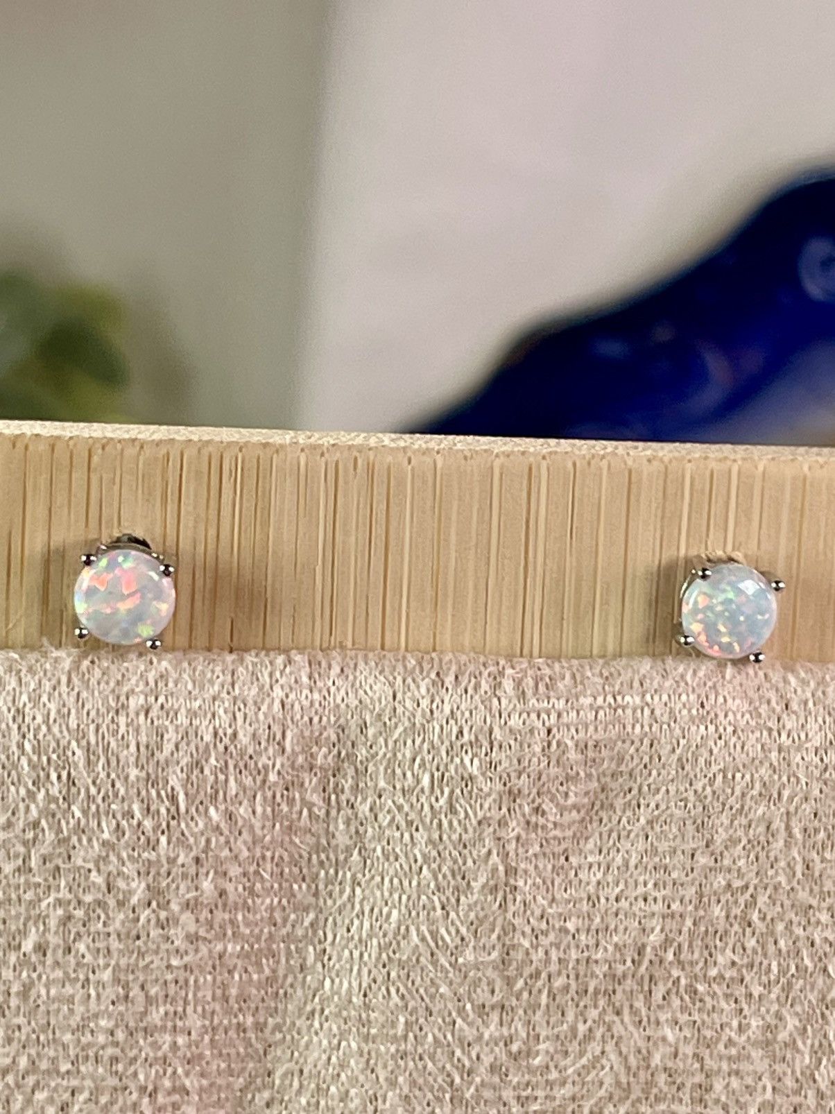 Other Genuine Ethiopian 2CT OPAL Earrings. Silver 925 Size ONE SIZE - 7 Thumbnail