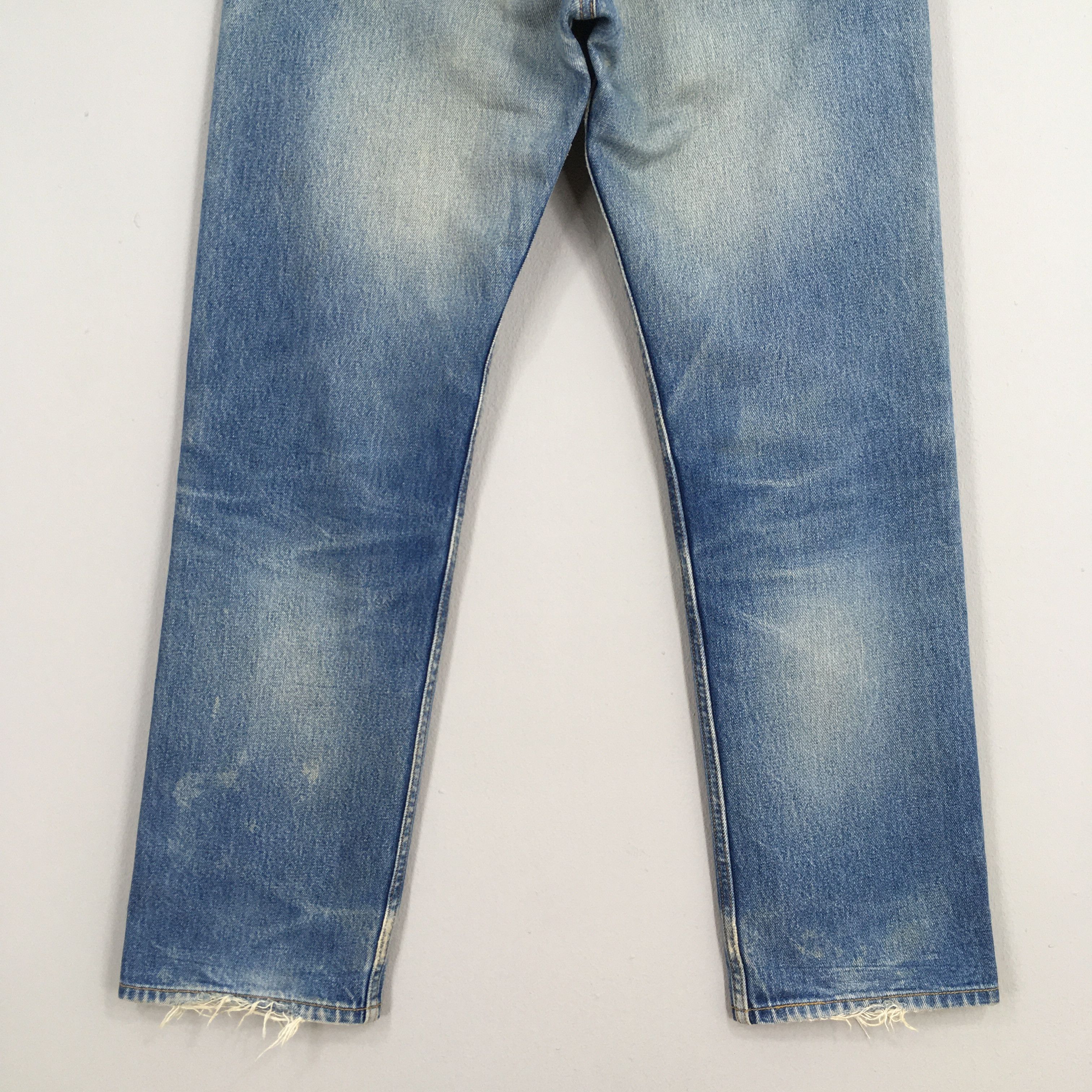 Levi's Size 32x30 Vintage 1980s Levi's 501 Regular Fit Jeans S1943 Size US 32 / EU 48 - 10 Thumbnail