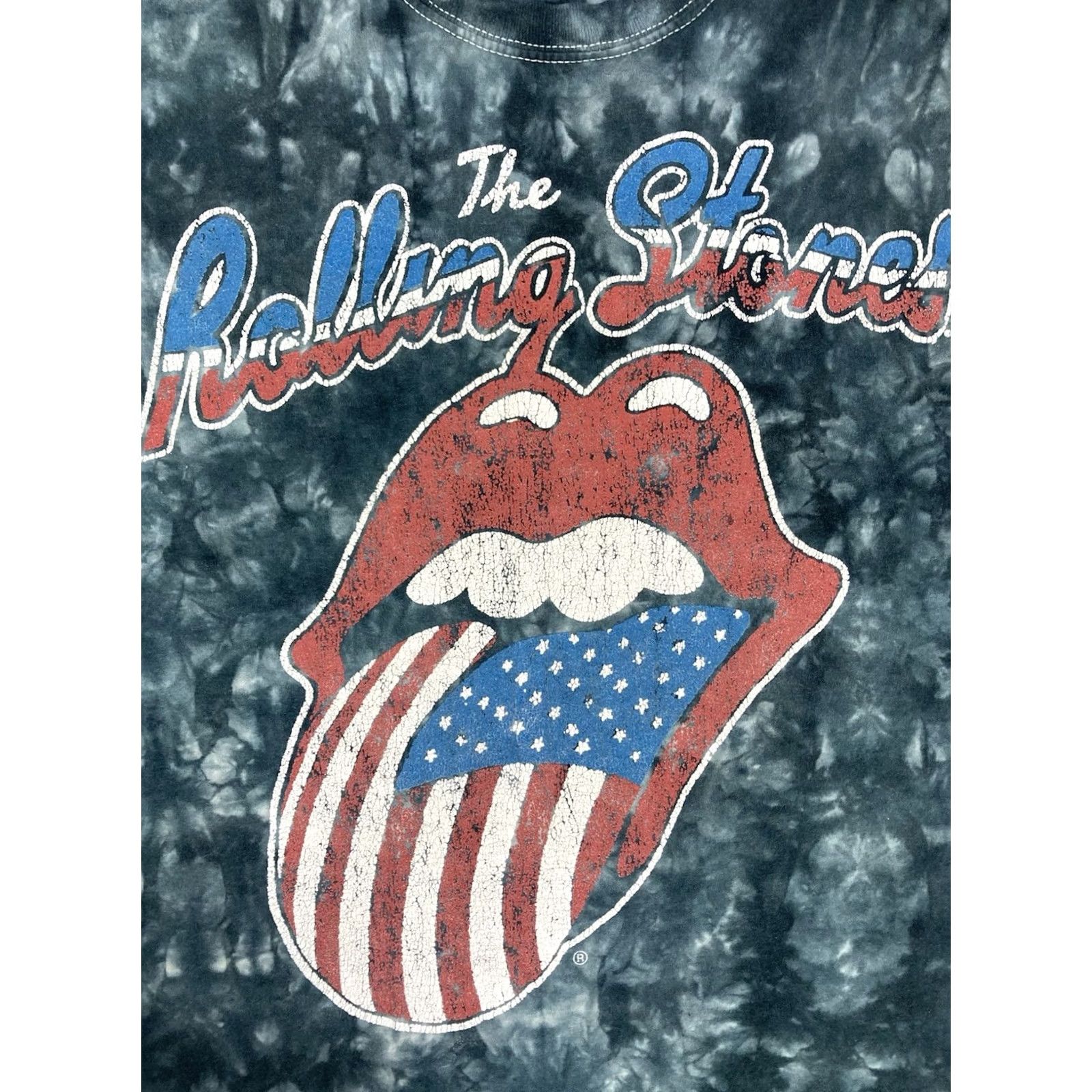 Vintage VINTAGE The Rolling Stones Tour Of America 78 Graphic T-shirt Men Medium Tie Dye Music Shirt Mens Size US M / EU 48-50 / 2 - 2 Thumbnail