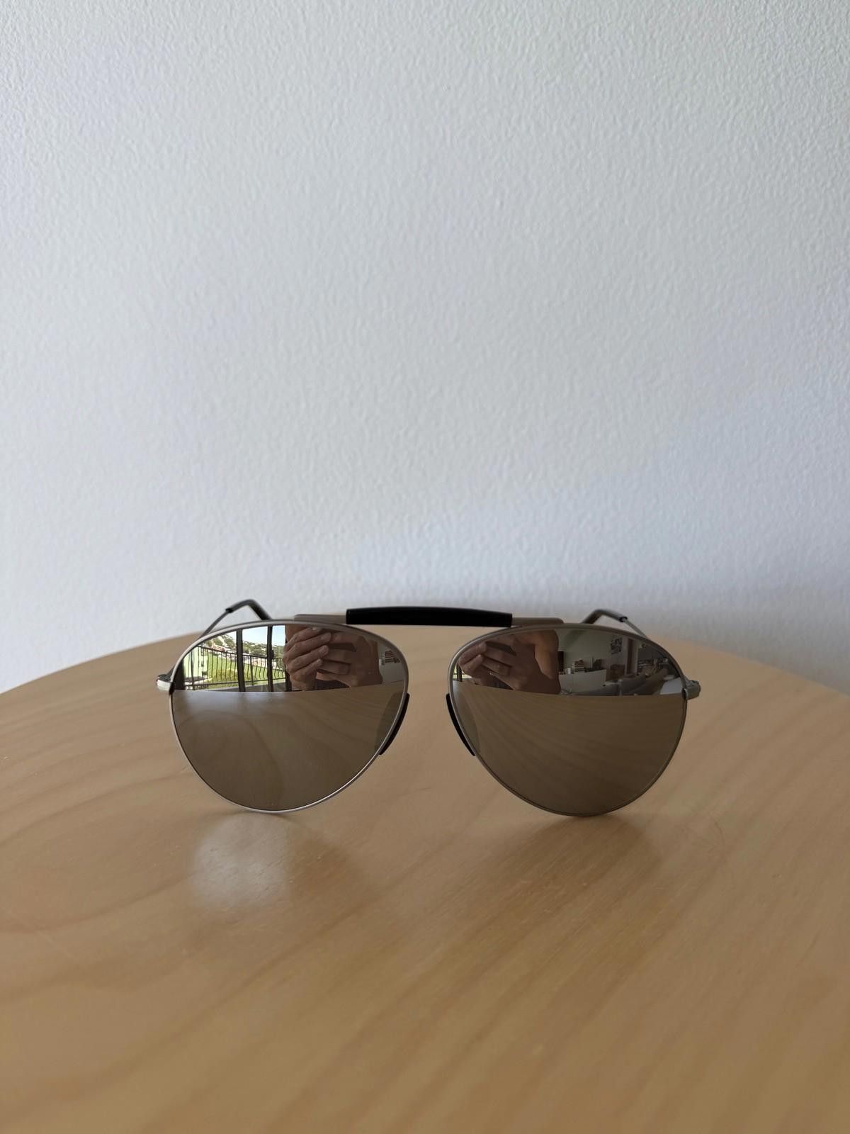 Acne Studios New acne studios howard aviator sunglasses silver black Size ONE SIZE - 2 Thumbnail