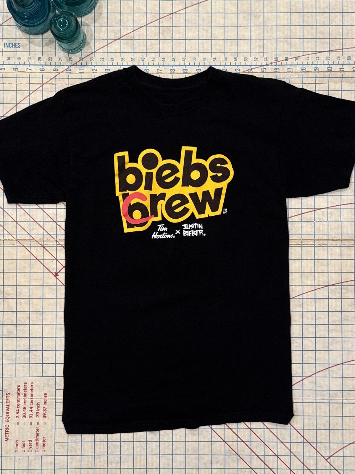 Justin Bieber Justin Bieber x Tim Hortons Tim Biebs Crew T-Shirt Men Small Size US S / EU 44-46 / 1 - 2 Thumbnail