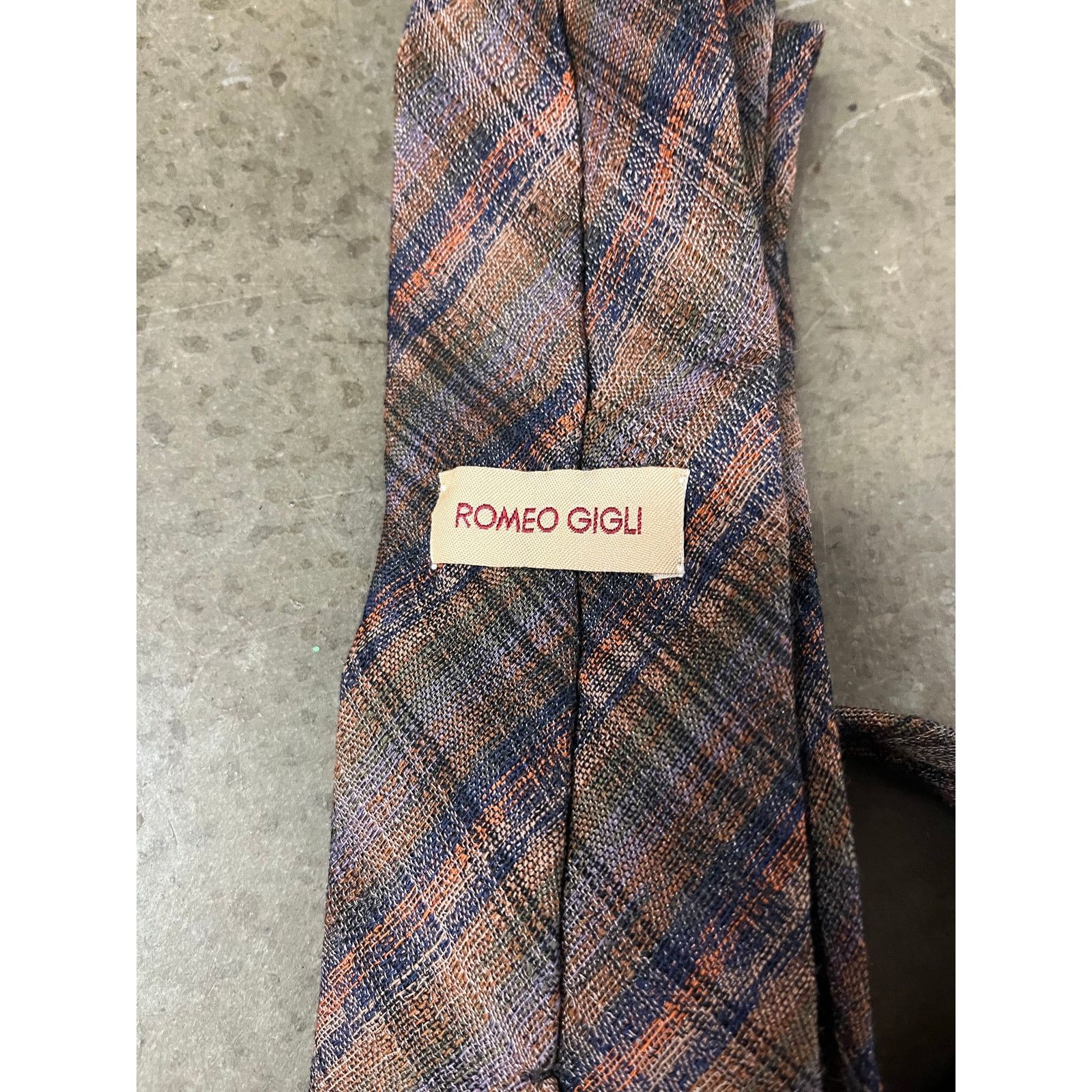 Romeo Gigli Romeo Gigli- Wool Silk Tie / pattern Size ONE SIZE - 3 Thumbnail