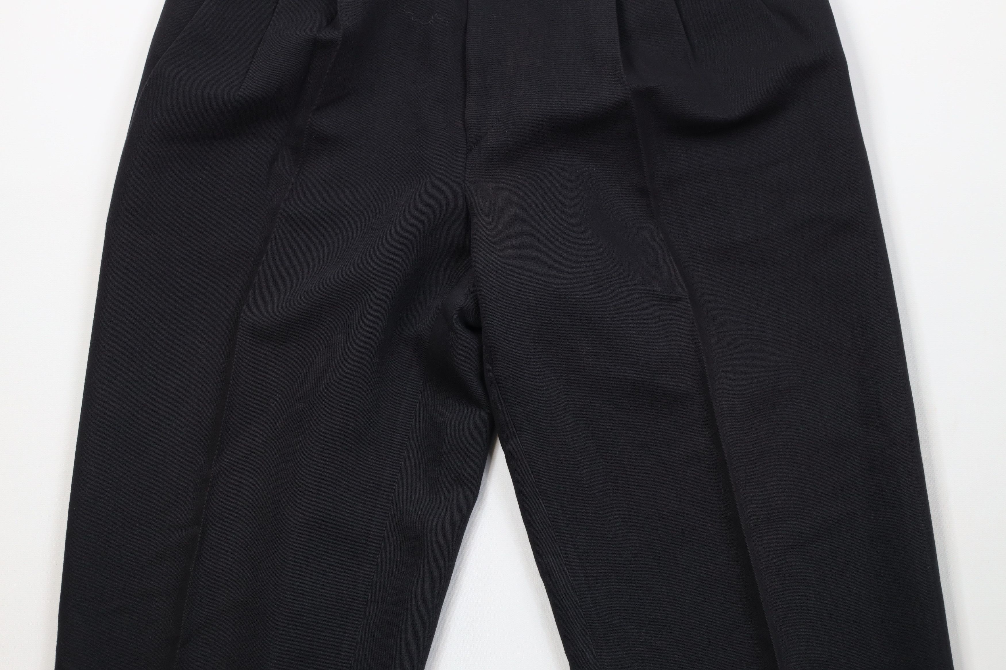 Vintage Vintage 90s Streetwear Gabardine Blend Chino Pants Black USA Size US 30 / EU 46 - 3 Thumbnail